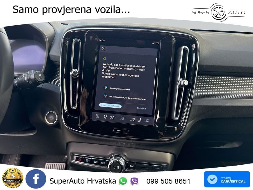 Volvo XC40 2.0 B3 163 KS Automatic LED+GR SJED+ACC