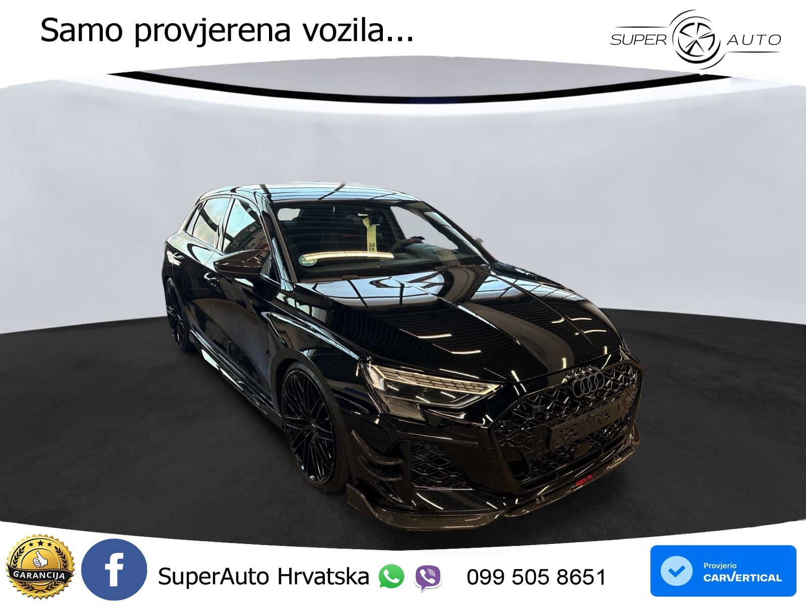 Audi RS3 Sedan 2.5 TFSI (400 KS) quattro S tronic ABT MATRIX+GR SJED+KAM