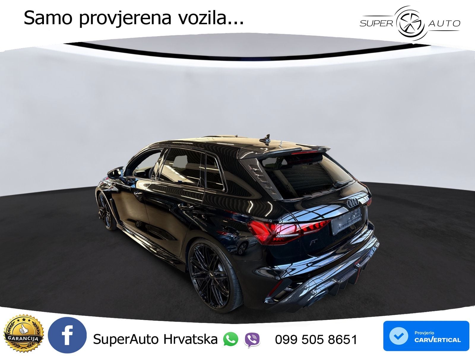 Audi RS3 Sedan 2.5 TFSI (400 KS) quattro S tronic ABT MATRIX+GR SJED+KAM