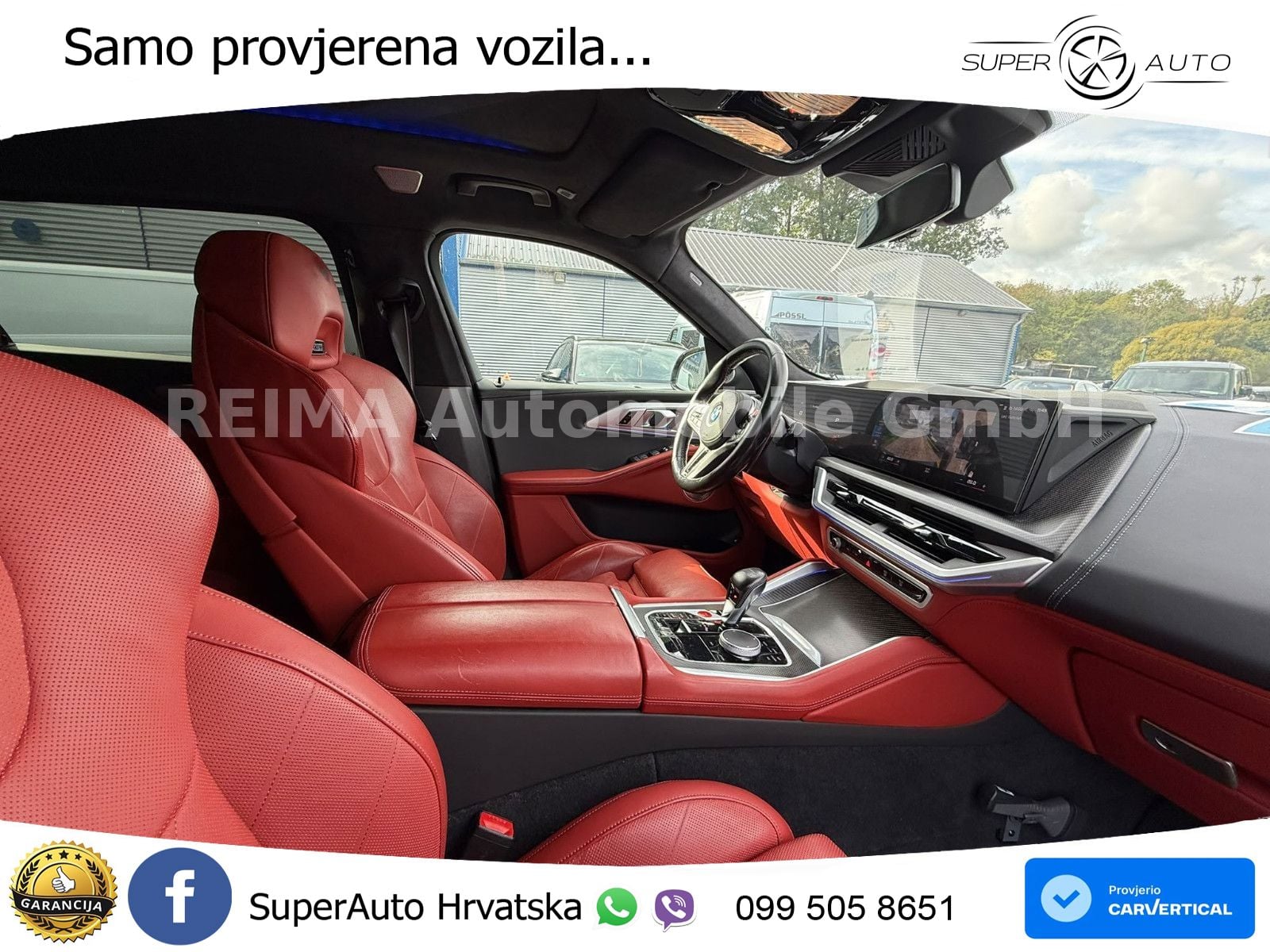 BMW XM 4.4 V8 (653 KS) xDrive Steptronic ZRAČNI+ACC+4xGR SJED+KAM