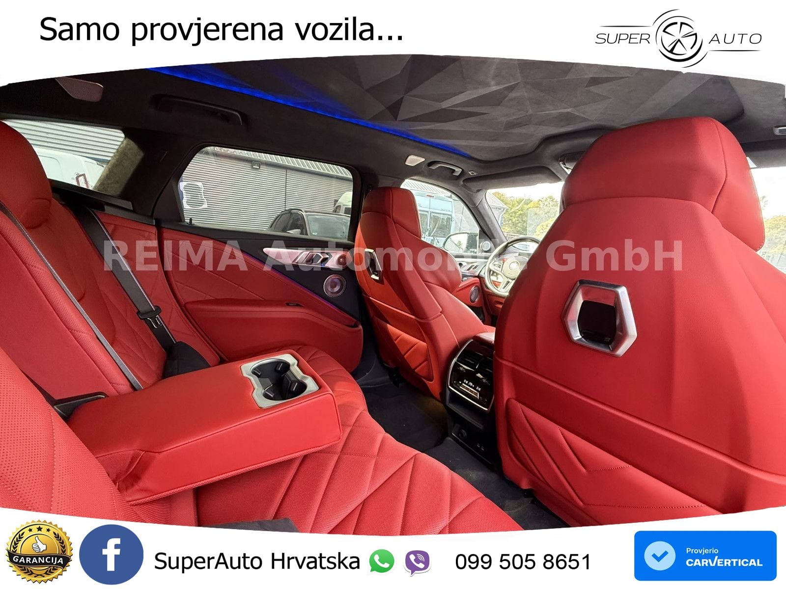BMW XM 4.4 V8 (653 KS) xDrive Steptronic ZRAČNI+ACC+4xGR SJED+KAM