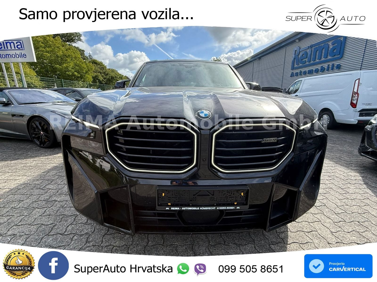 BMW XM 4.4 V8 (653 KS) xDrive Steptronic ZRAČNI+ACC+4xGR SJED+KAM