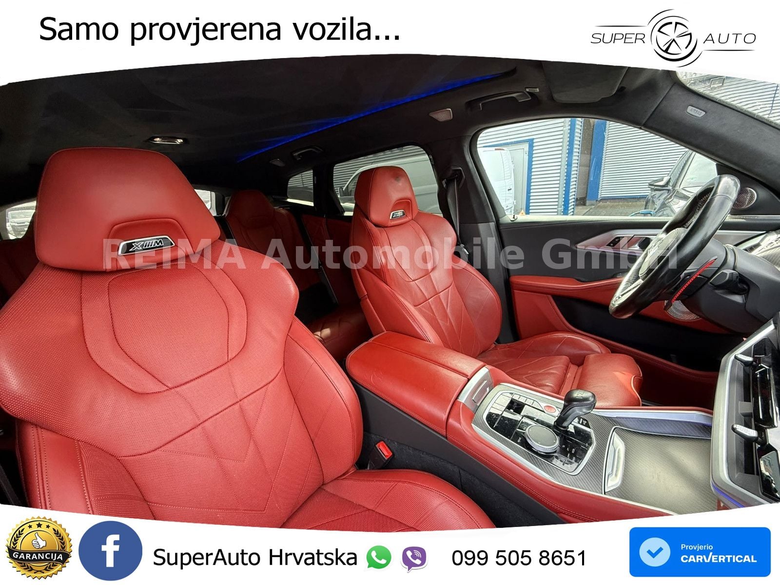 BMW XM 4.4 V8 (653 KS) xDrive Steptronic ZRAČNI+ACC+4xGR SJED+KAM