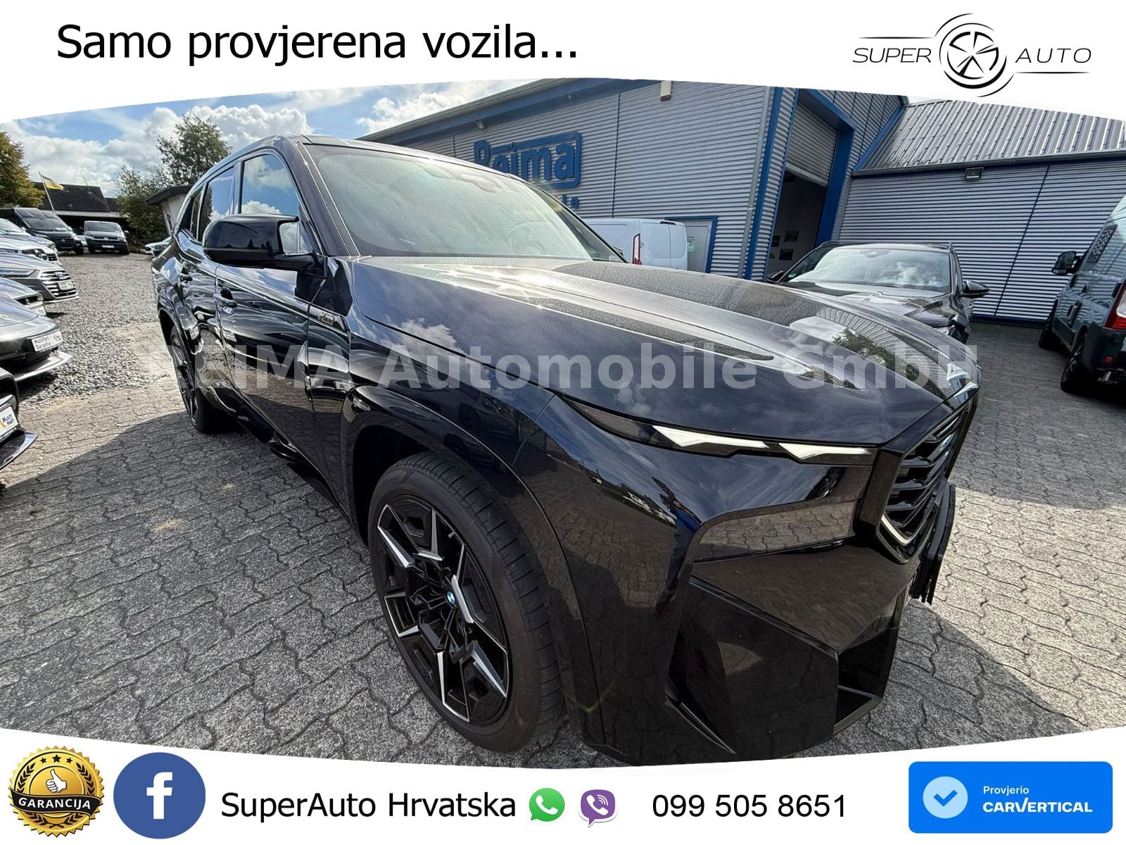 BMW XM 4.4 V8 (653 KS) xDrive Steptronic ZRAČNI+ACC+4xGR SJED+KAM