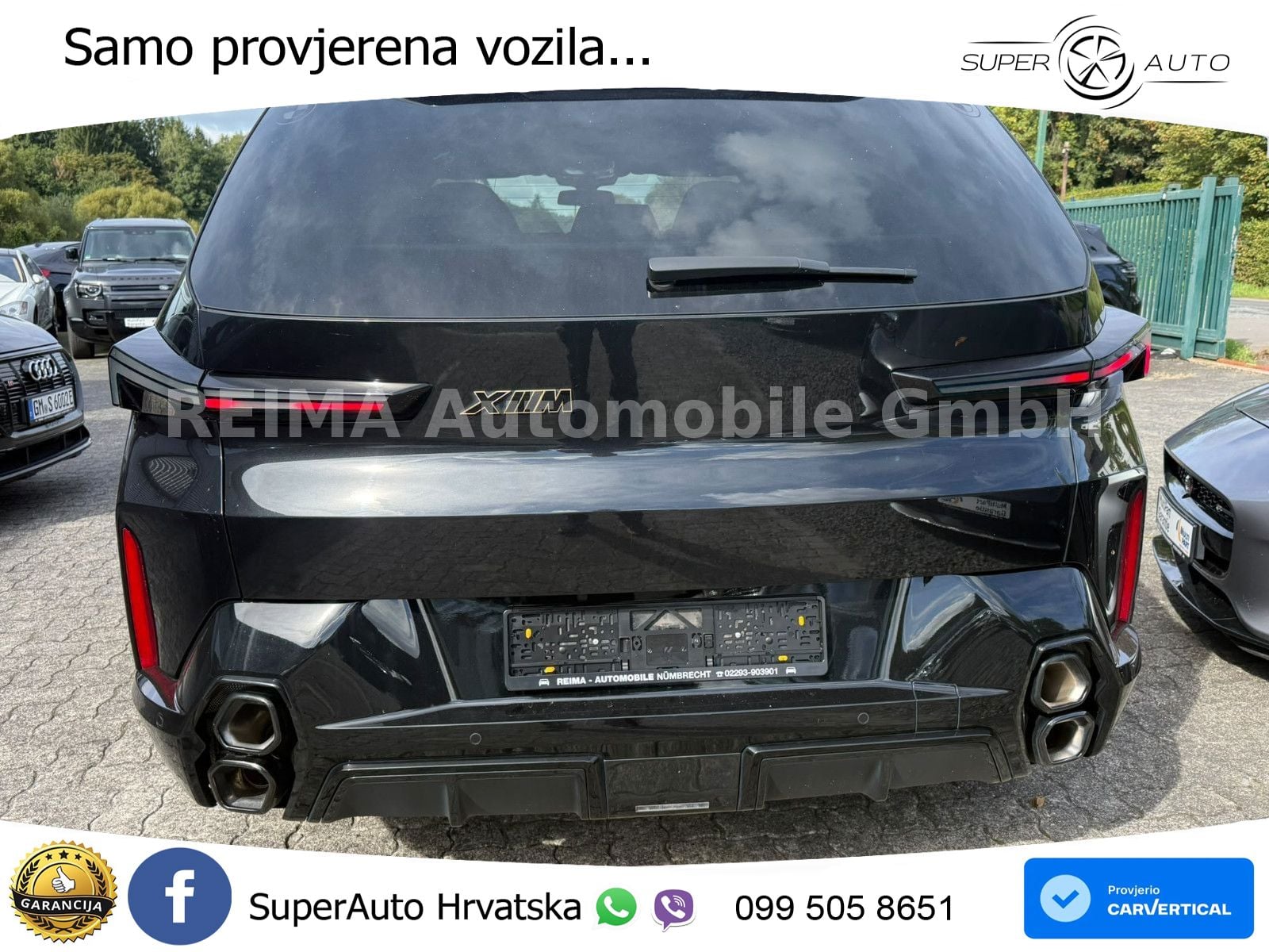 BMW XM 4.4 V8 (653 KS) xDrive Steptronic ZRAČNI+ACC+4xGR SJED+KAM