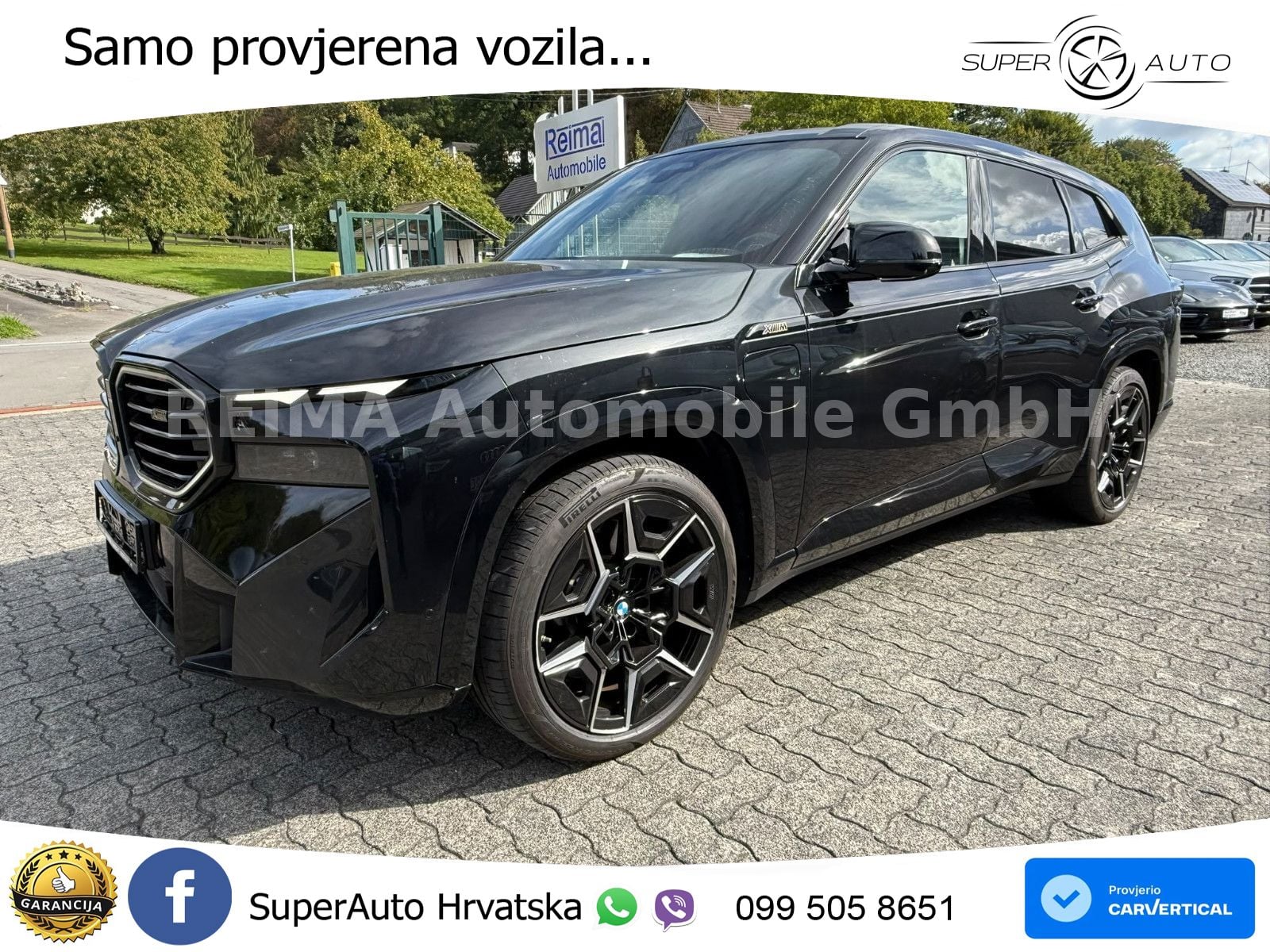 BMW XM 4.4 V8 (653 KS) xDrive Steptronic ZRAČNI+ACC+4xGR SJED+KAM