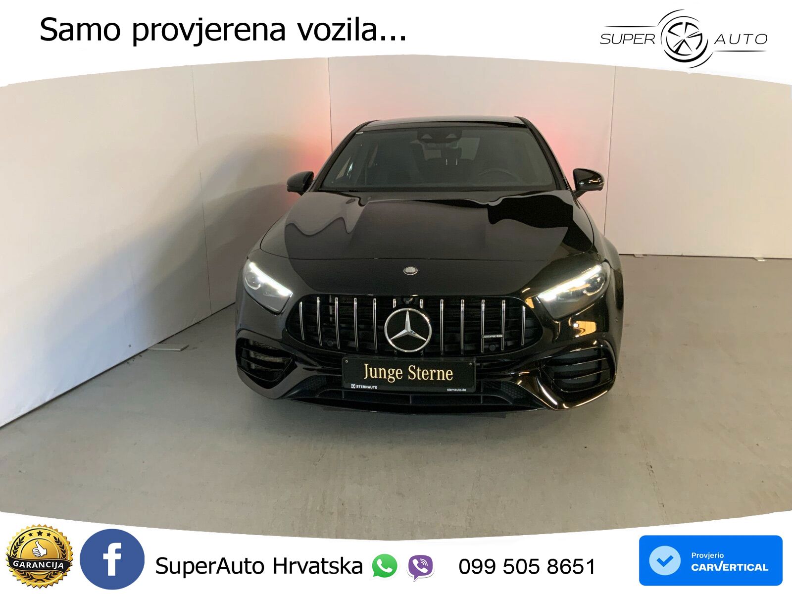 Mercedes-Benz AMG A 45 S 4MATIC+ AMG SPEEDSHIFT DCT 8G ACC+HEAD+GR SJED+360+PANO