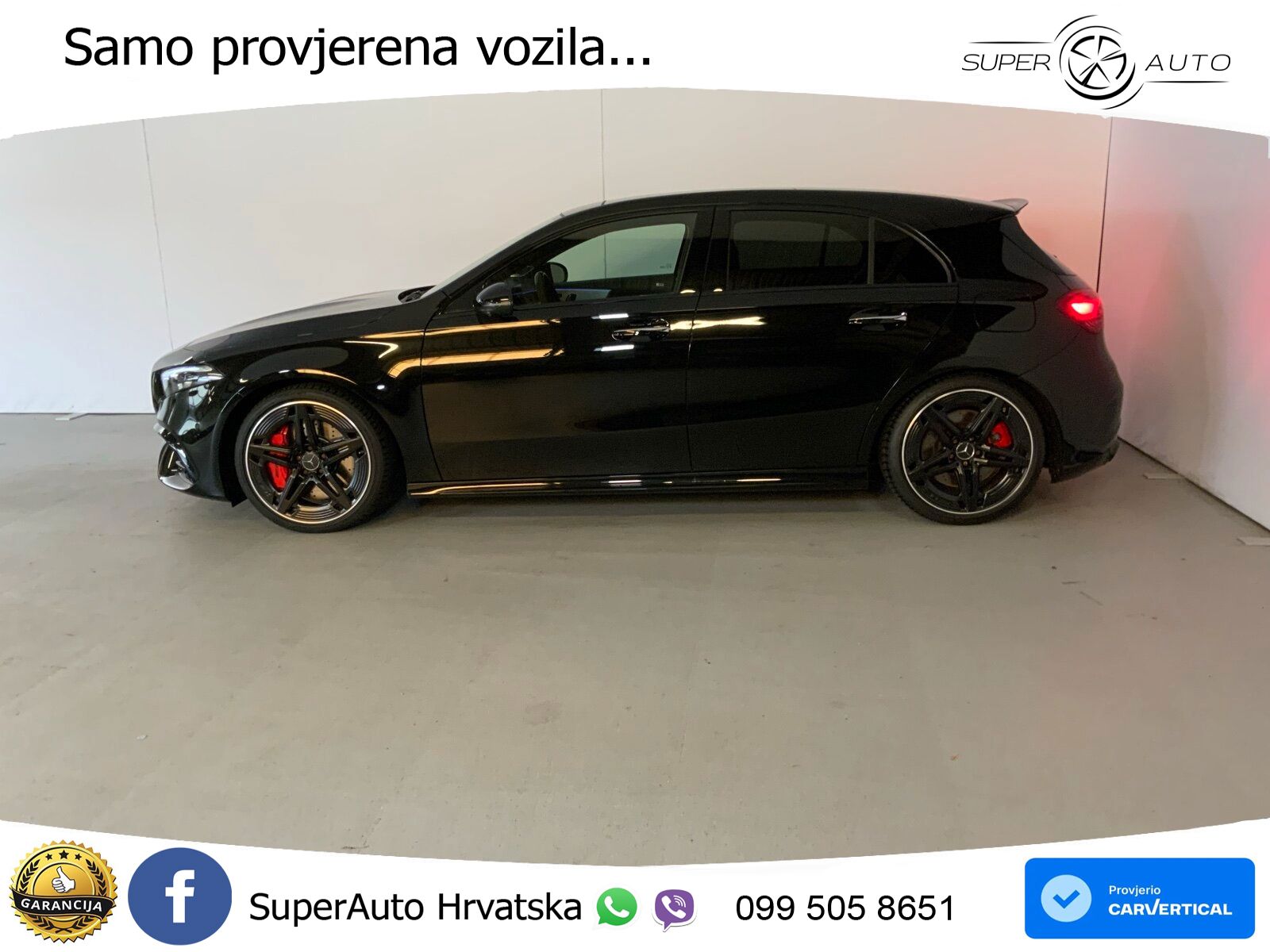 Mercedes-Benz AMG A 45 S 4MATIC+ AMG SPEEDSHIFT DCT 8G ACC+HEAD+GR SJED+360+PANO