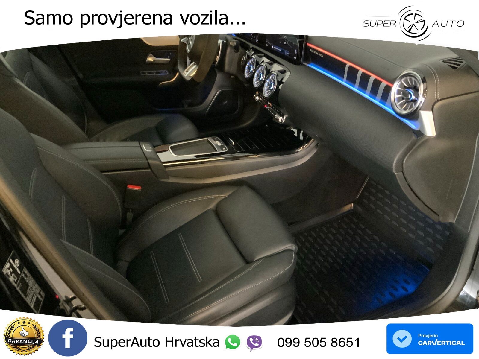 Mercedes-Benz AMG A 45 S 4MATIC+ AMG SPEEDSHIFT DCT 8G ACC+HEAD+GR SJED+360+PANO