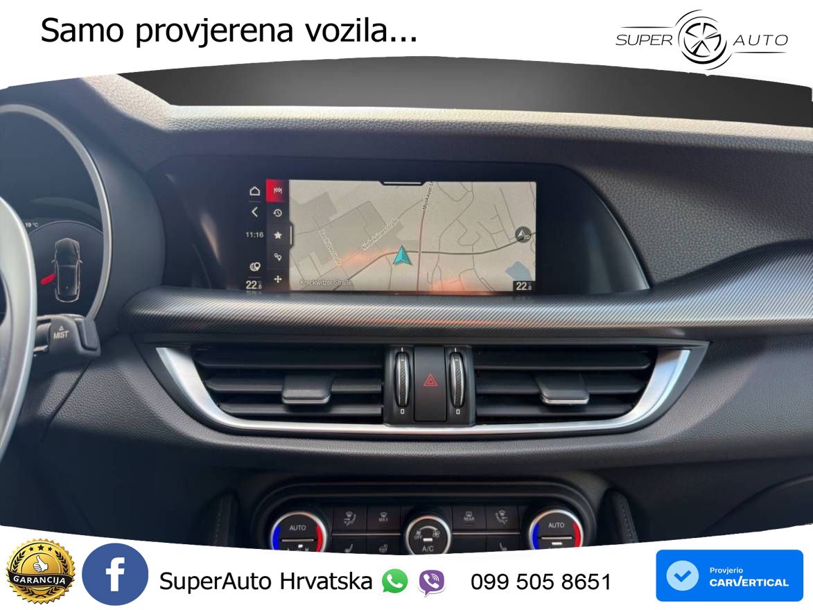 Alfa Romeo Stelvio 2.0 Turbo (280 KS) Q4 Automatic LED+GR SJED+ACC