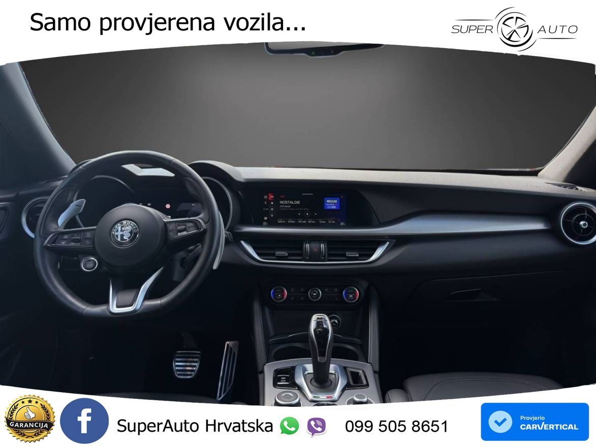 Alfa Romeo Stelvio 2.0 Turbo (280 KS) Q4 Automatic LED+GR SJED+ACC