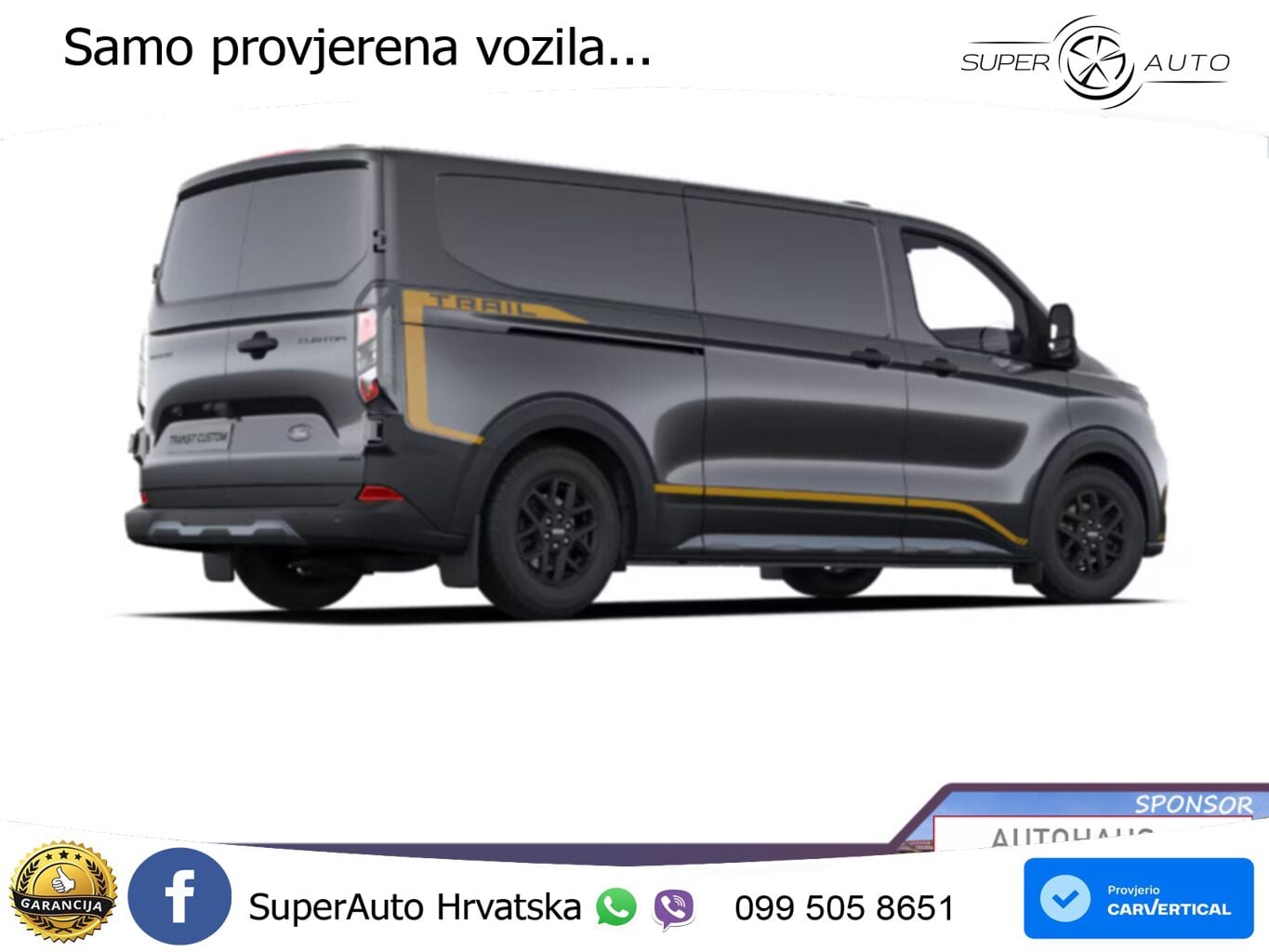 Ford Transit Custom Aut AWD Trail L2 Nav UVP-32%* 170 KS