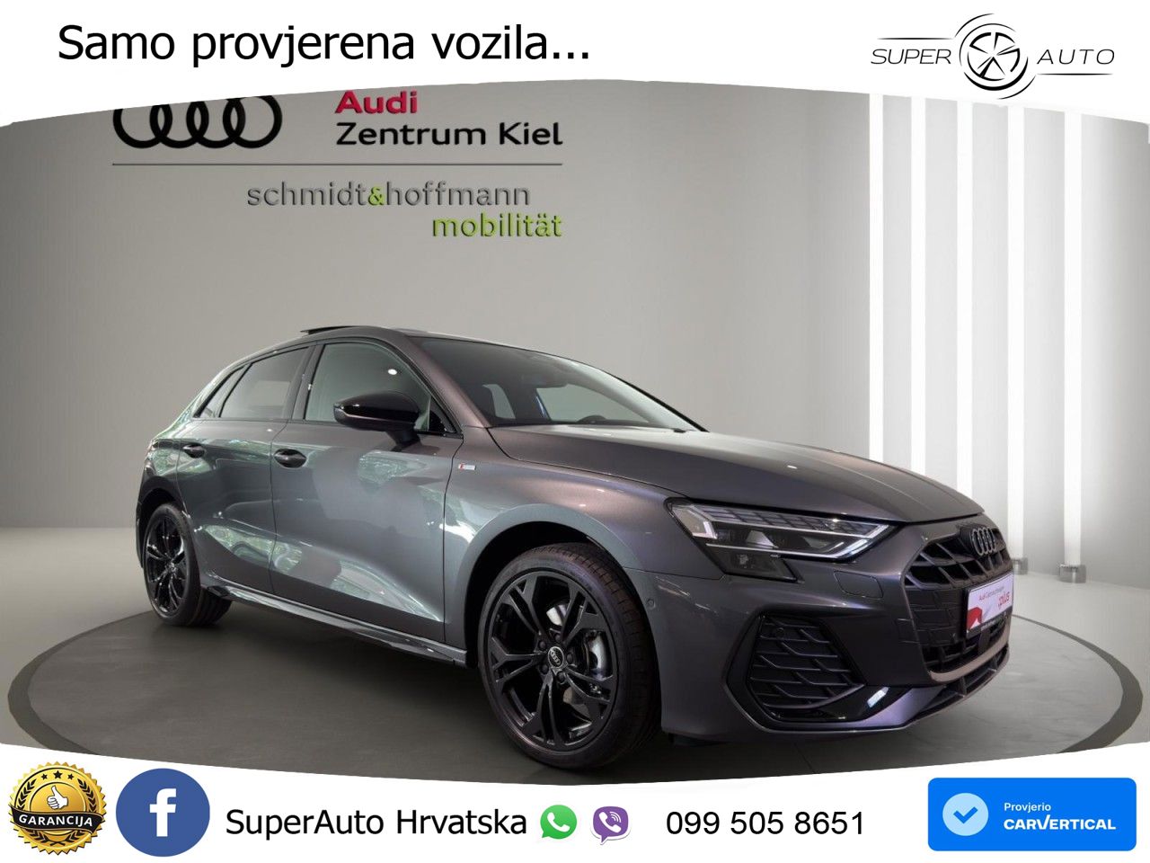 Audi A3 35 TFSI (150 KS) S tronic S line LED+GR SJED+ACC