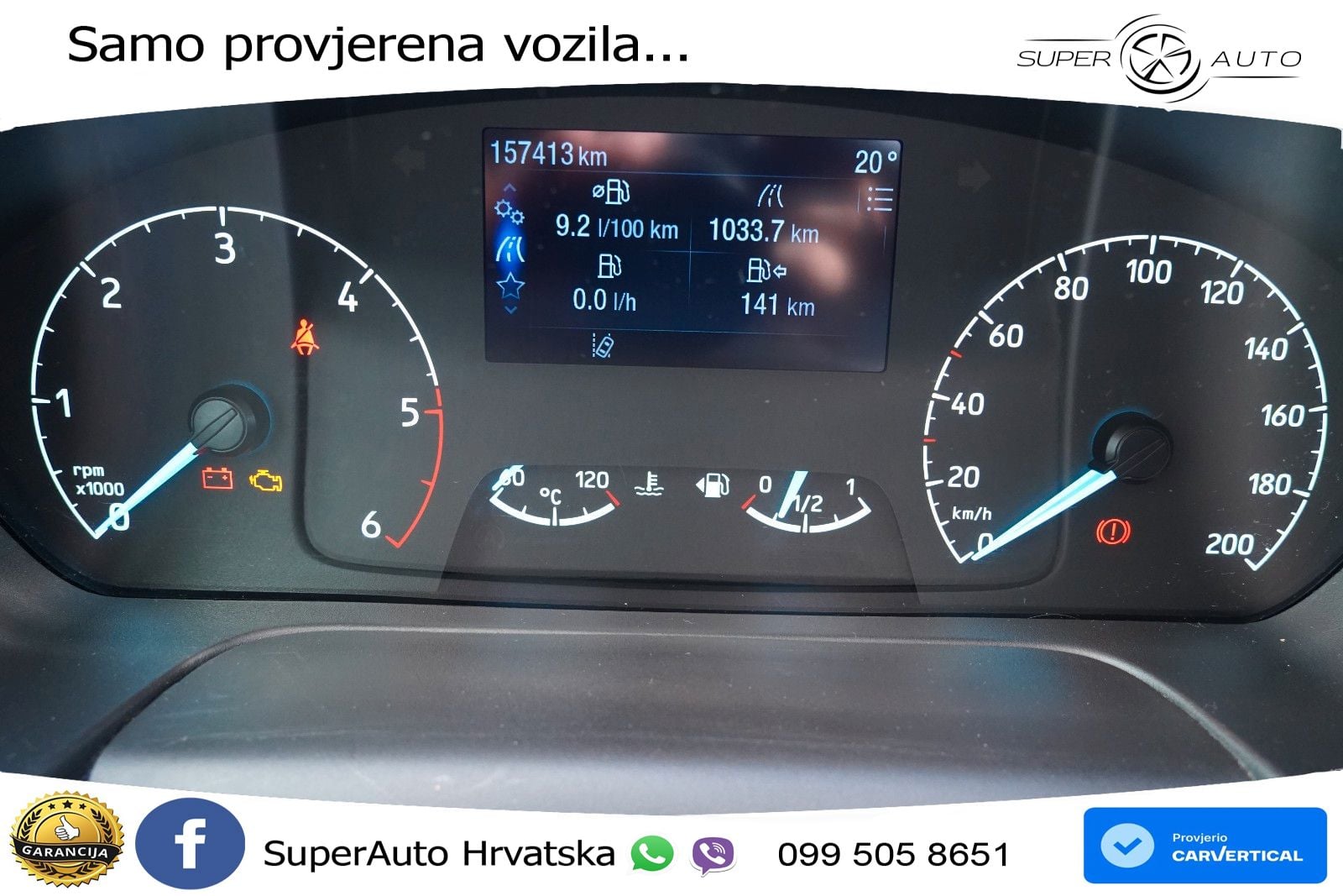 Ford Transit 2.0 TDCi L3 TREND KLIMA/TEM/SPU 131 KS