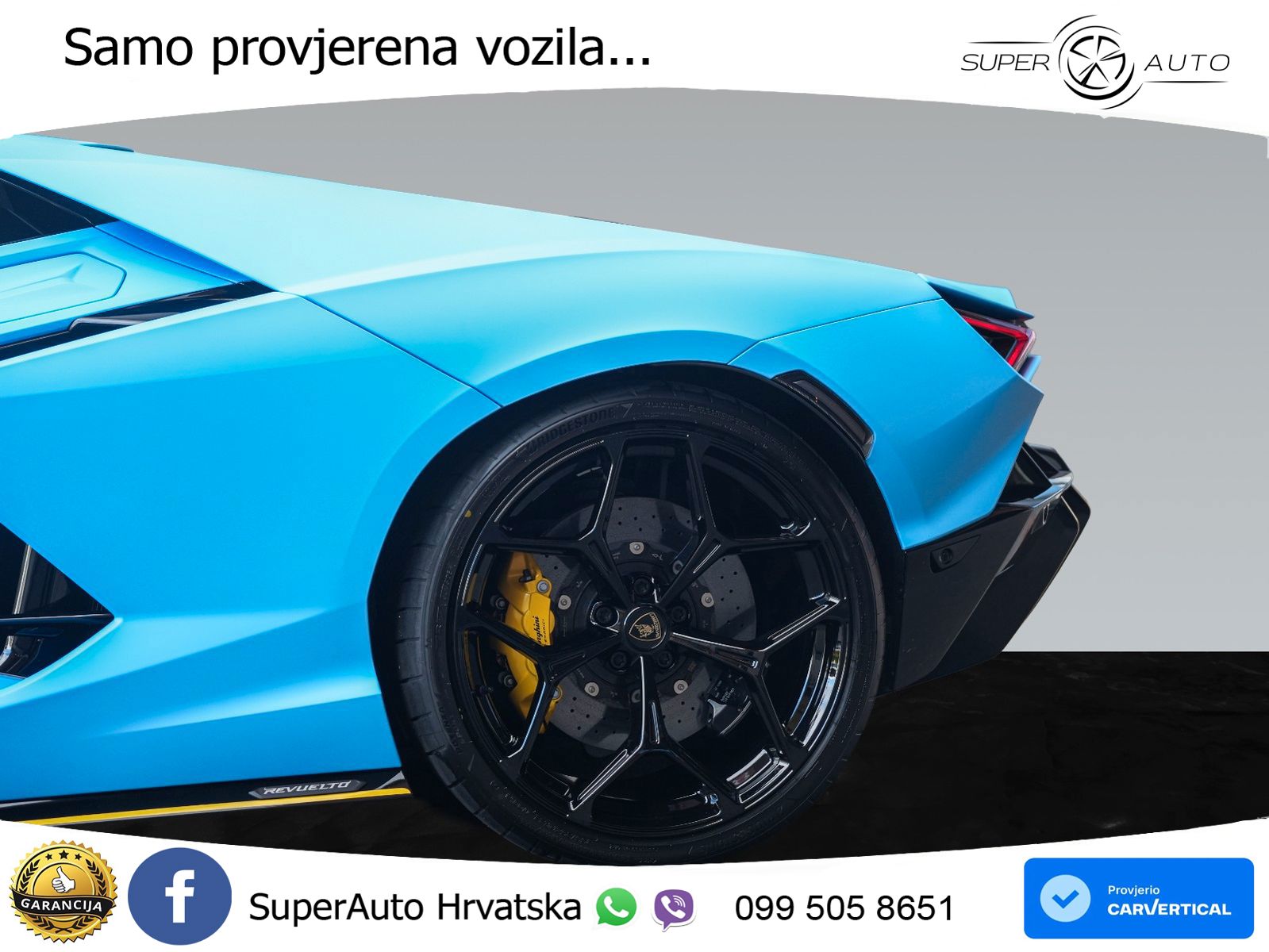 Lamborghini Revuelto 6.5 V12 (1015 KS) 4WD DCT LED+GR SJED+ACC