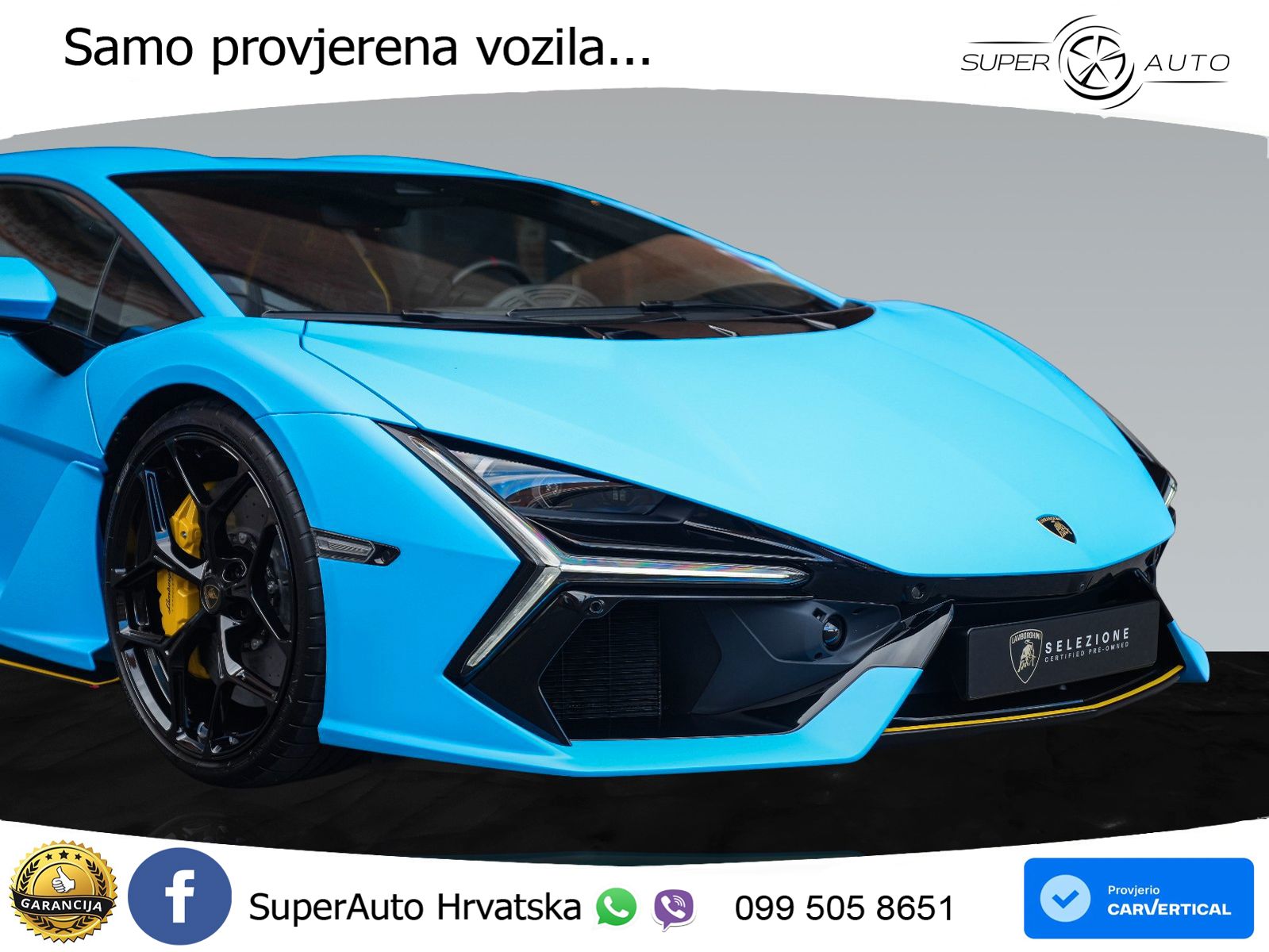 Lamborghini Revuelto 6.5 V12 (1015 KS) 4WD DCT LED+GR SJED+ACC