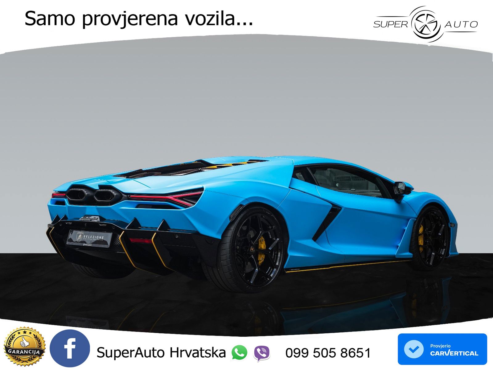 Lamborghini Revuelto 6.5 V12 (1015 KS) 4WD DCT LED+GR SJED+ACC