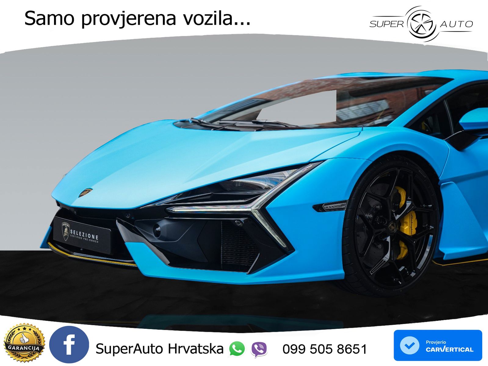 Lamborghini Revuelto 6.5 V12 (1015 KS) 4WD DCT LED+GR SJED+ACC