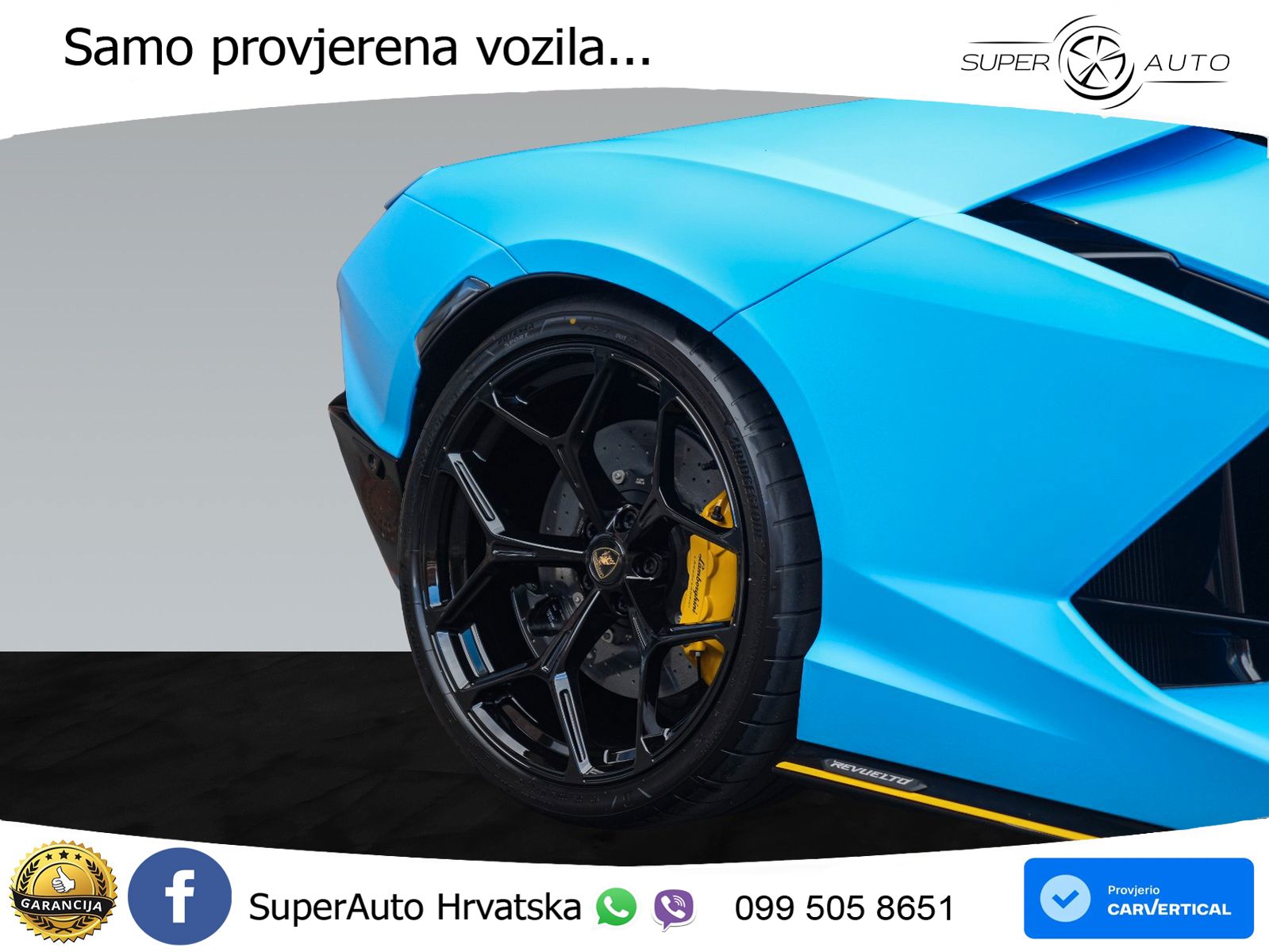 Lamborghini Revuelto 6.5 V12 (1015 KS) 4WD DCT LED+GR SJED+ACC