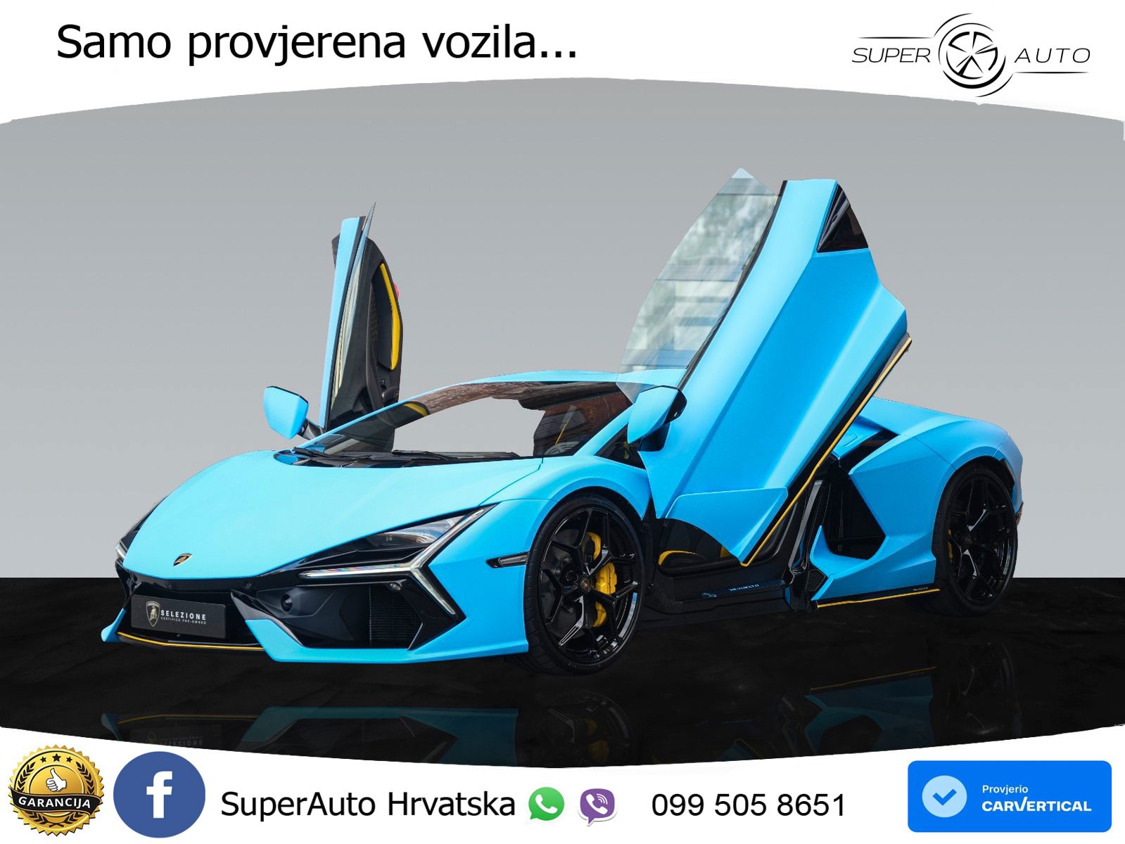 Lamborghini Revuelto 6.5 V12 (1015 KS) 4WD DCT LED+GR SJED+ACC