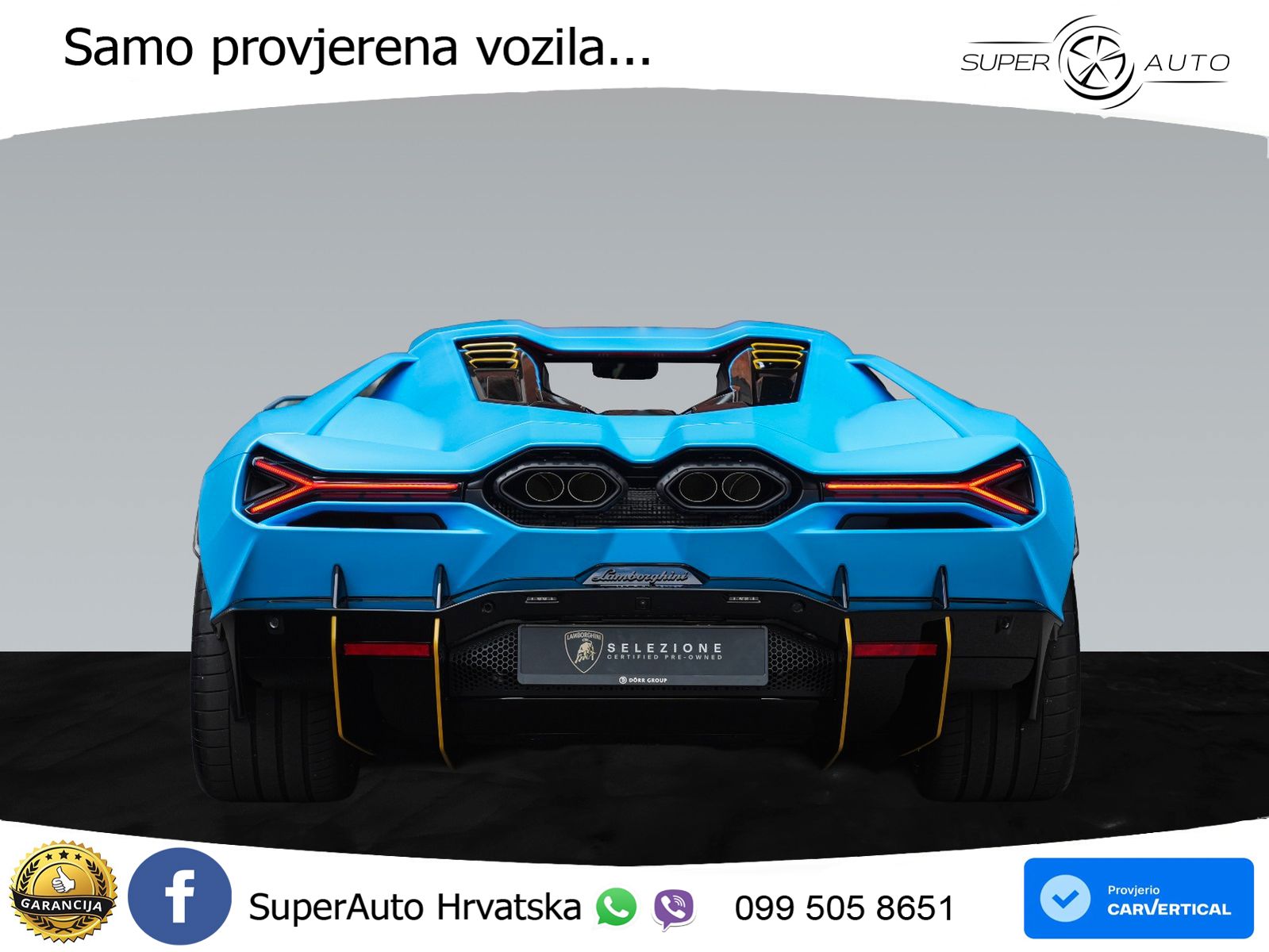 Lamborghini Revuelto 6.5 V12 (1015 KS) 4WD DCT LED+GR SJED+ACC
