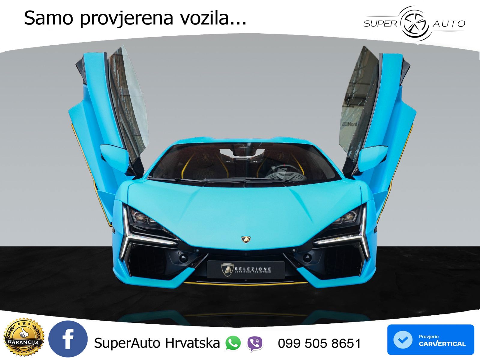 Lamborghini Revuelto 6.5 V12 (1015 KS) 4WD DCT LED+GR SJED+ACC