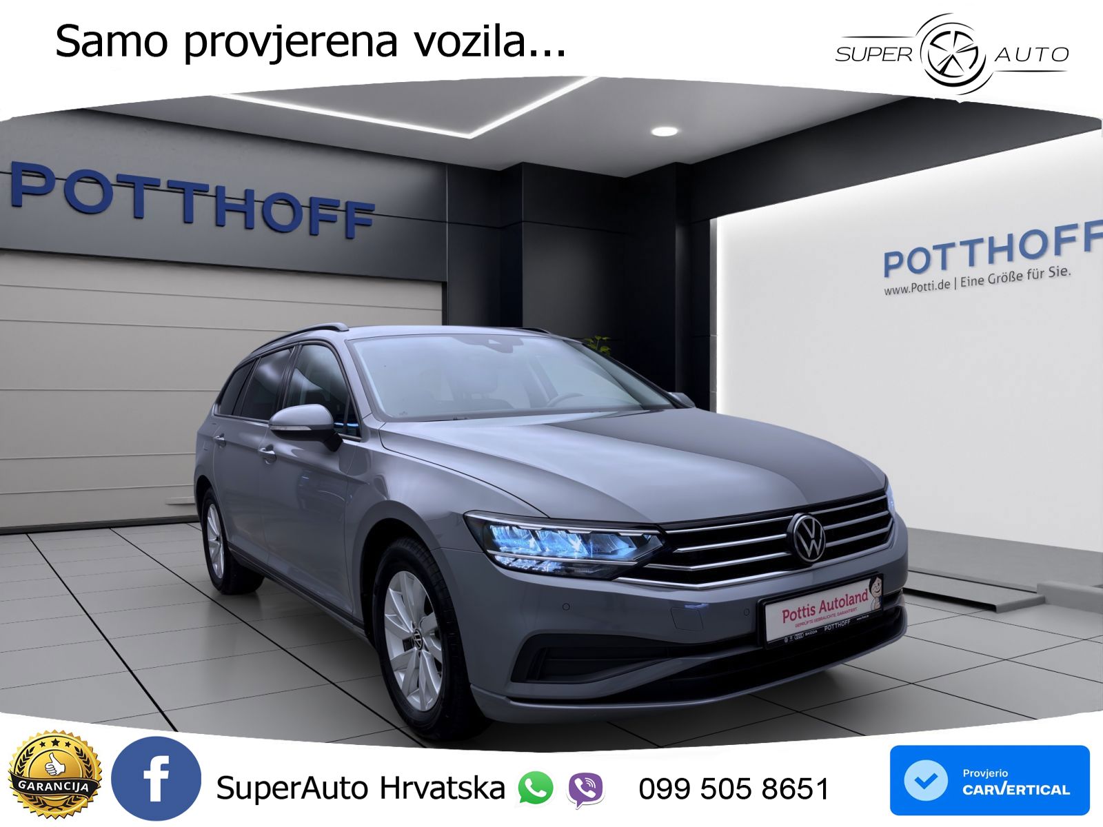 Volkswagen Passat Variant 2.0 TDI (122 KS) DSG Business LED+GR SJED+ACC