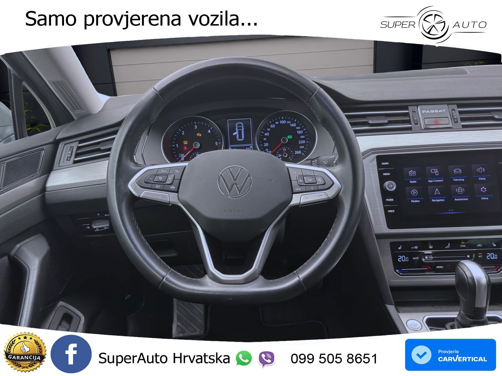 Volkswagen Passat Variant 2.0 TDI (122 KS) DSG Business LED+GR SJED+ACC