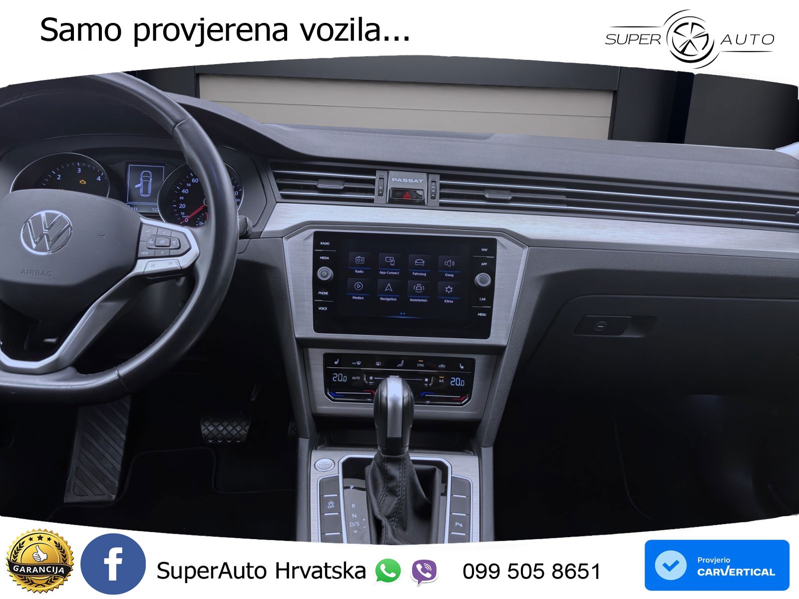 Volkswagen Passat Variant 2.0 TDI (122 KS) DSG Business LED+GR SJED+ACC