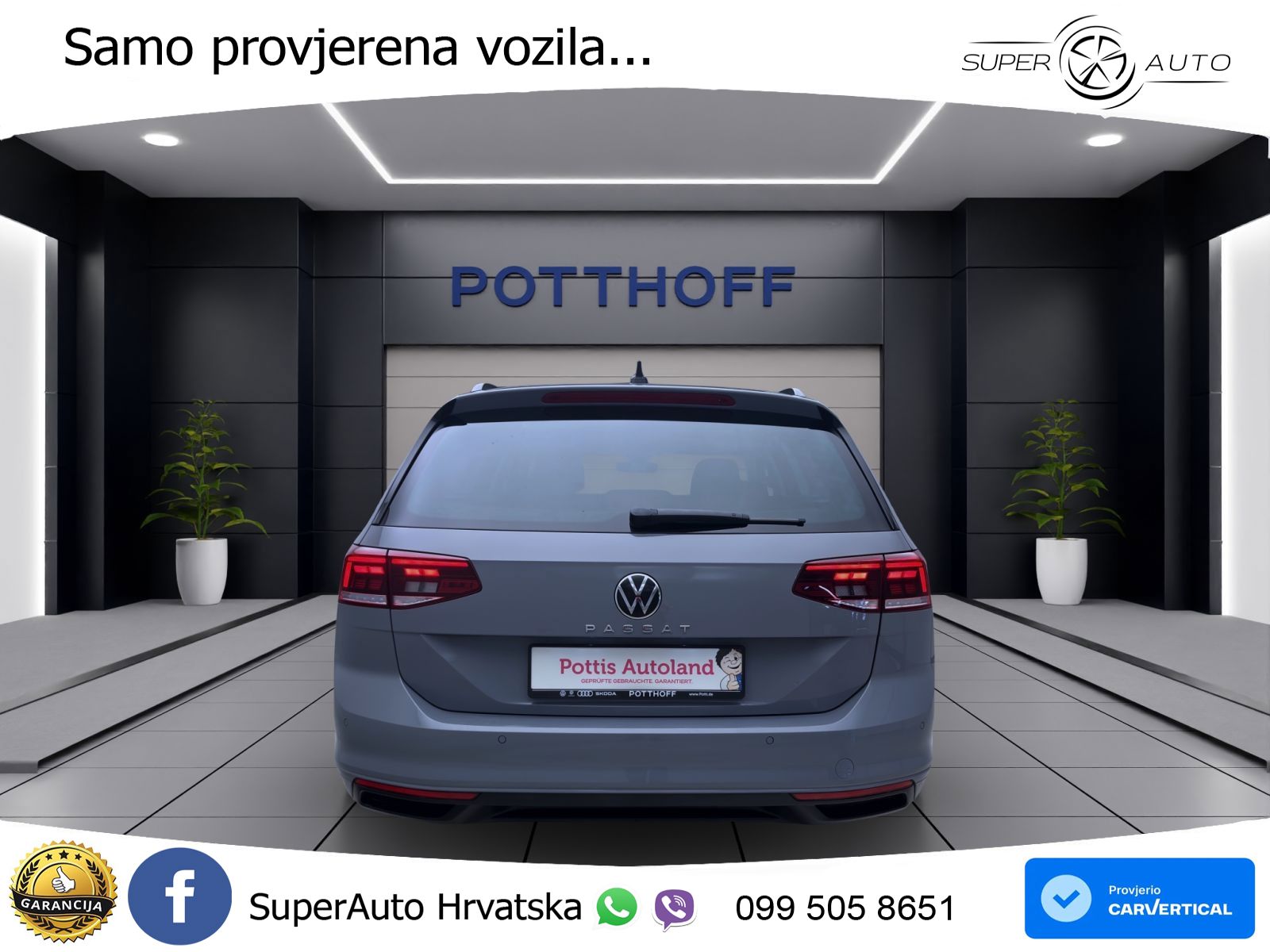 Volkswagen Passat Variant 2.0 TDI (122 KS) DSG Business LED+GR SJED+ACC