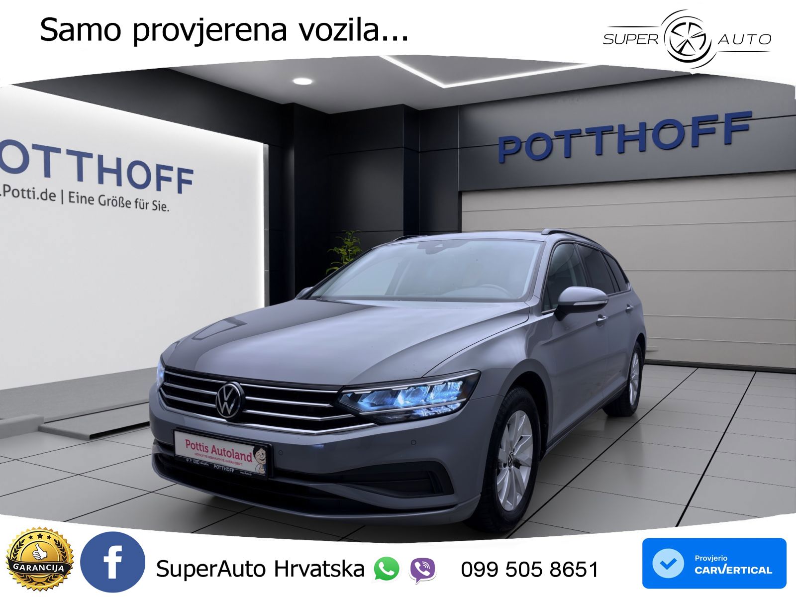 Volkswagen Passat Variant 2.0 TDI (122 KS) DSG Business LED+GR SJED+ACC