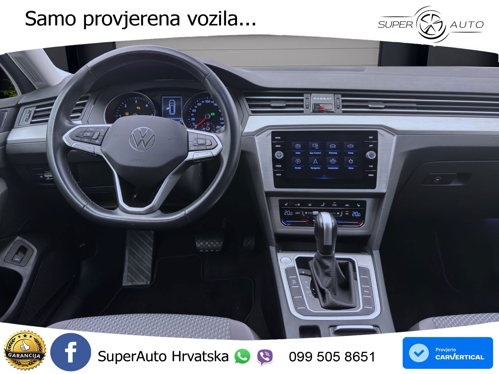 Volkswagen Passat Variant 2.0 TDI (122 KS) DSG Business LED+GR SJED+ACC