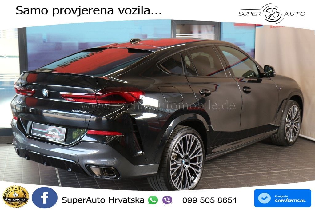 BMW X6 40d (352 KS) xDrive Steptronic ACC+HEAD+4xGR SJED+360+PANO