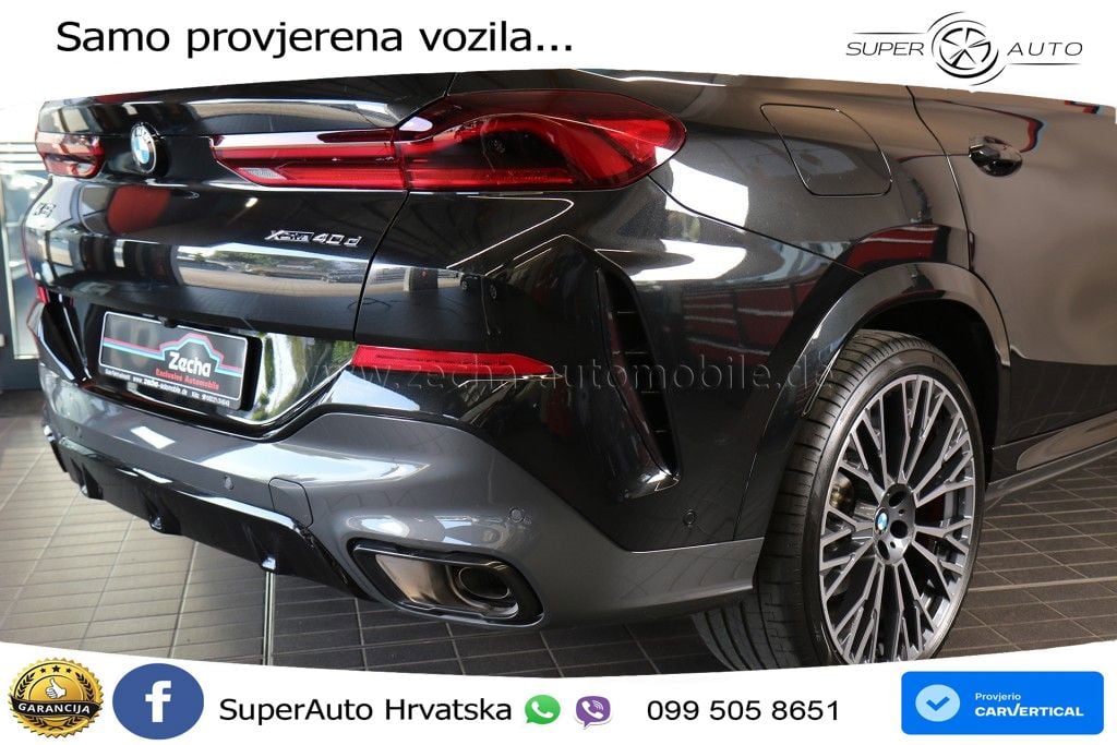 BMW X6 40d (352 KS) xDrive Steptronic ACC+HEAD+4xGR SJED+360+PANO