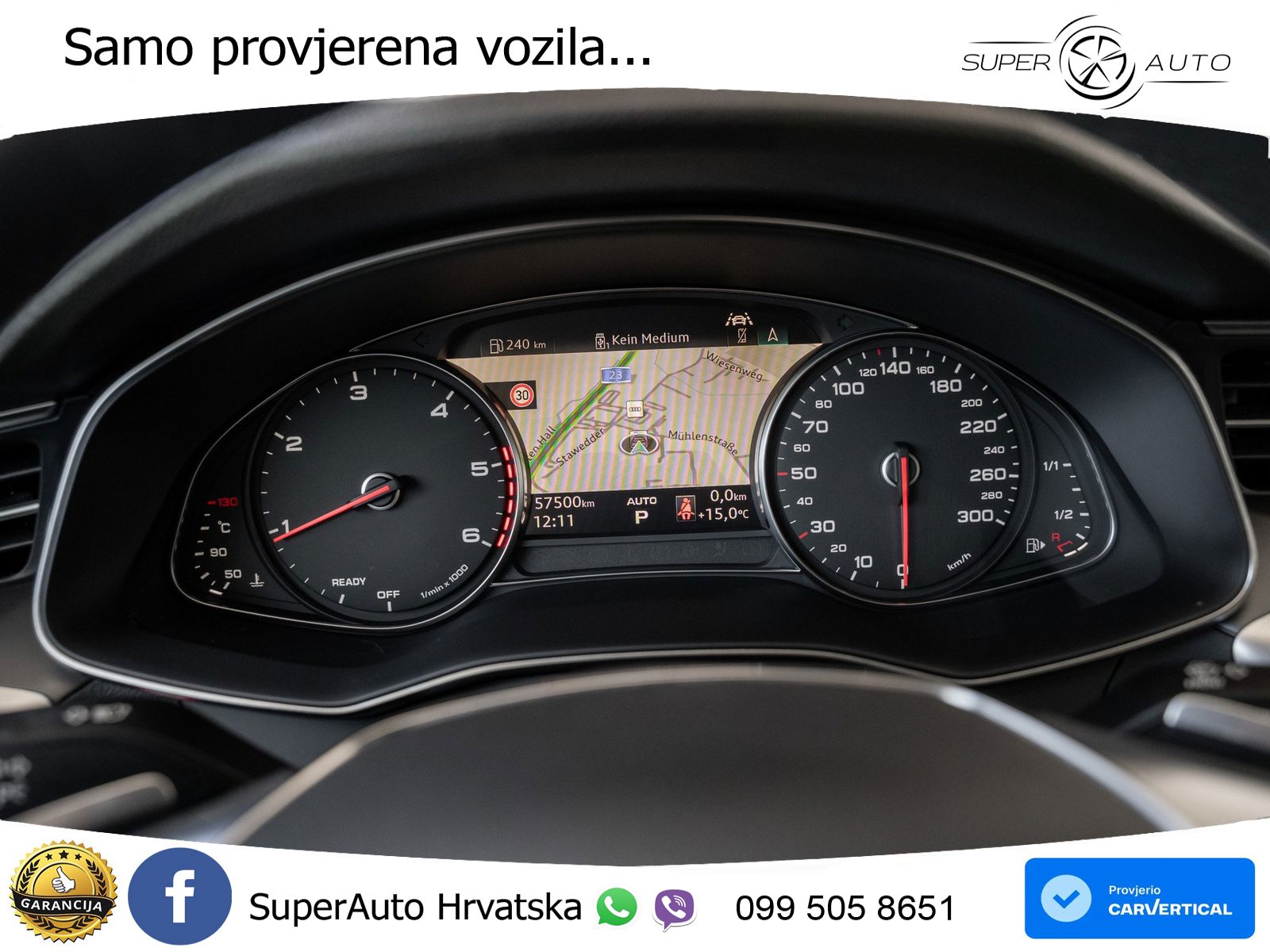 Audi A6 40 TDI (204 KS) S tronic LED+GR SJED+ACC