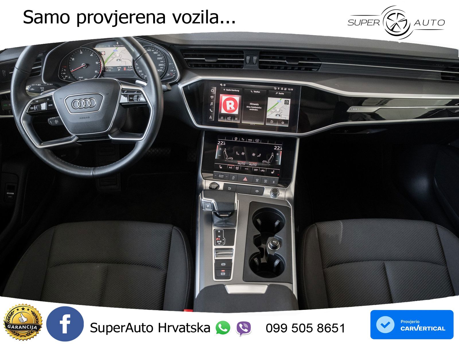 Audi A6 40 TDI (204 KS) S tronic LED+GR SJED+ACC