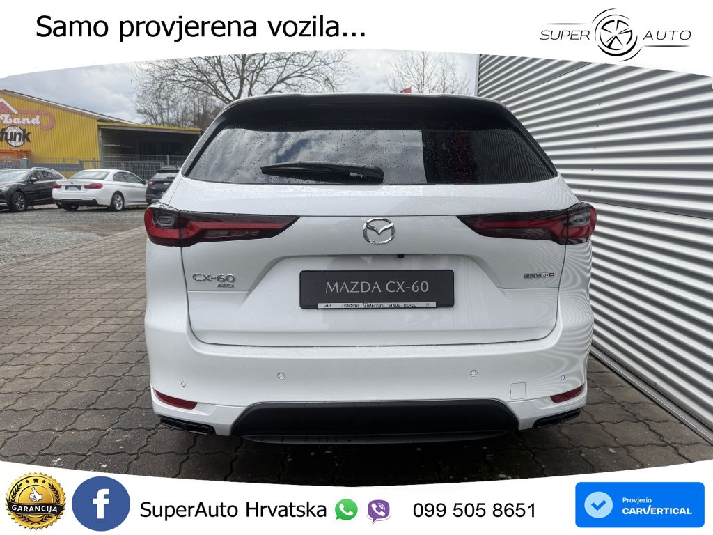 Mazda CX-60 3.3 e-Skyactiv D (254 KS) AWD Automatic LED+GR SJED+ACC