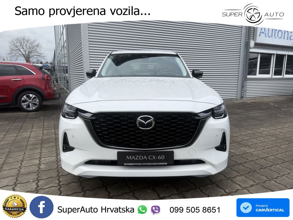Mazda CX-60 3.3 e-Skyactiv D (254 KS) AWD Automatic LED+GR SJED+ACC