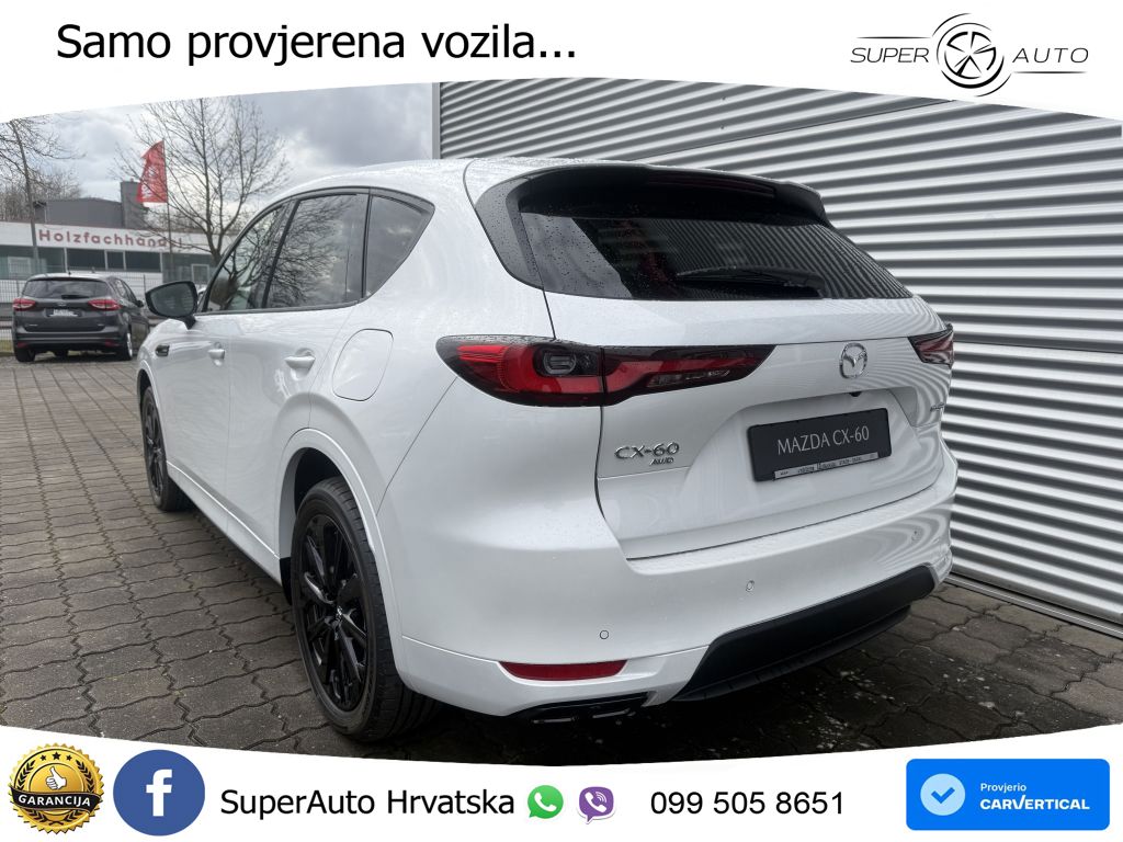 Mazda CX-60 3.3 e-Skyactiv D (254 KS) AWD Automatic LED+GR SJED+ACC