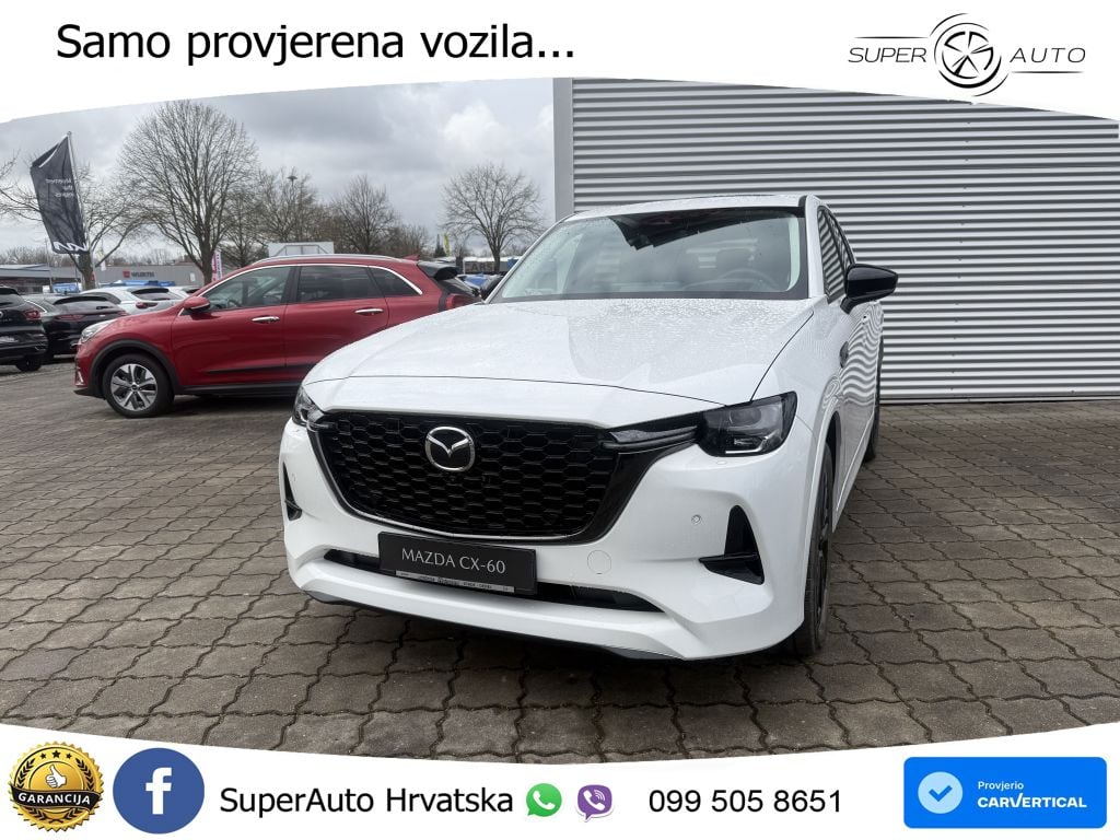 Mazda CX-60 3.3 e-Skyactiv D (254 KS) AWD Automatic LED+GR SJED+ACC