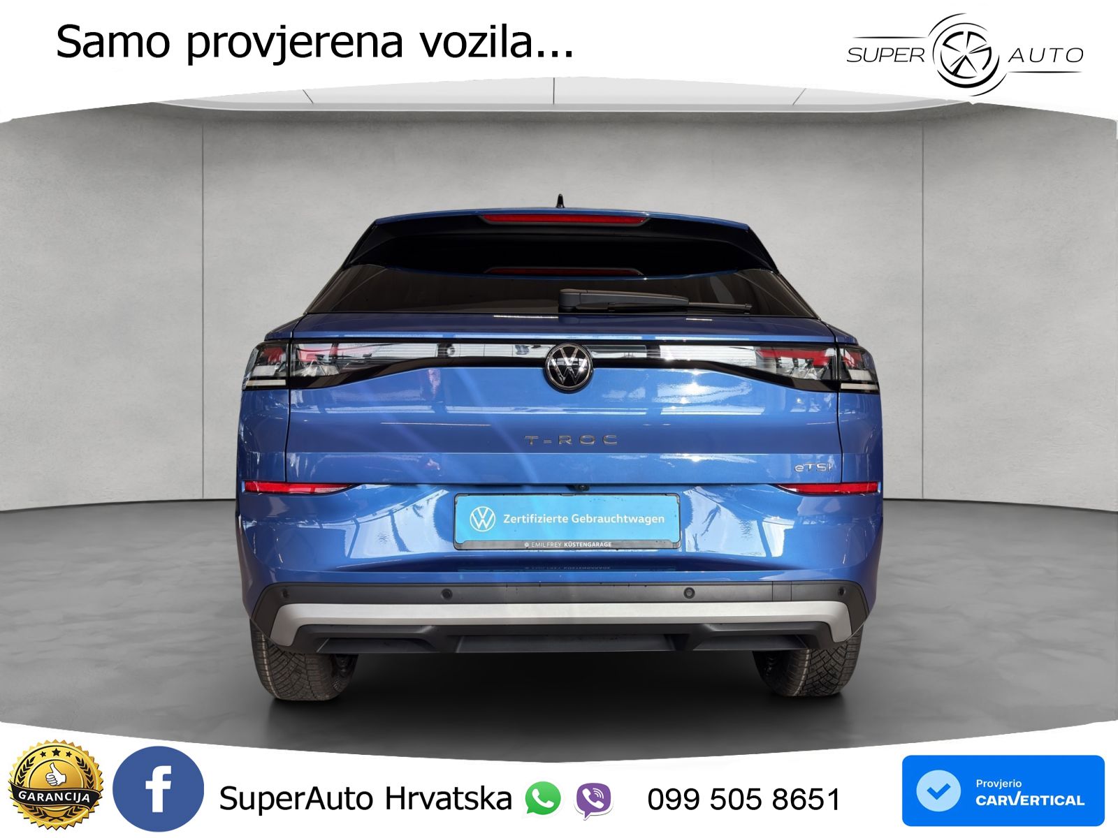 Volkswagen T-Roc II 1.5 eTSI (116 KS)  DSG LED+GR SJED+ACC