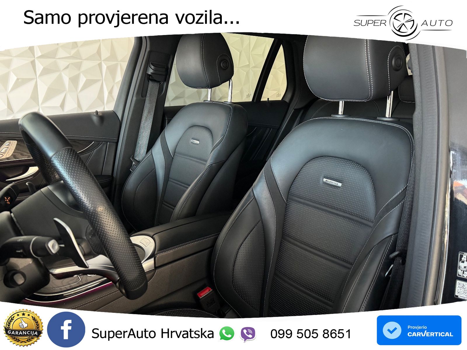 Mercedes AMG GLC 63 V8 (476 KS) 4MATIC+ MCT LED+GR SJED+ACC