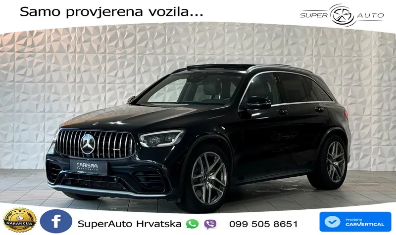Mercedes AMG GLC 63 V8 (476 KS) 4MATIC+ MCT LED+GR SJED+ACC