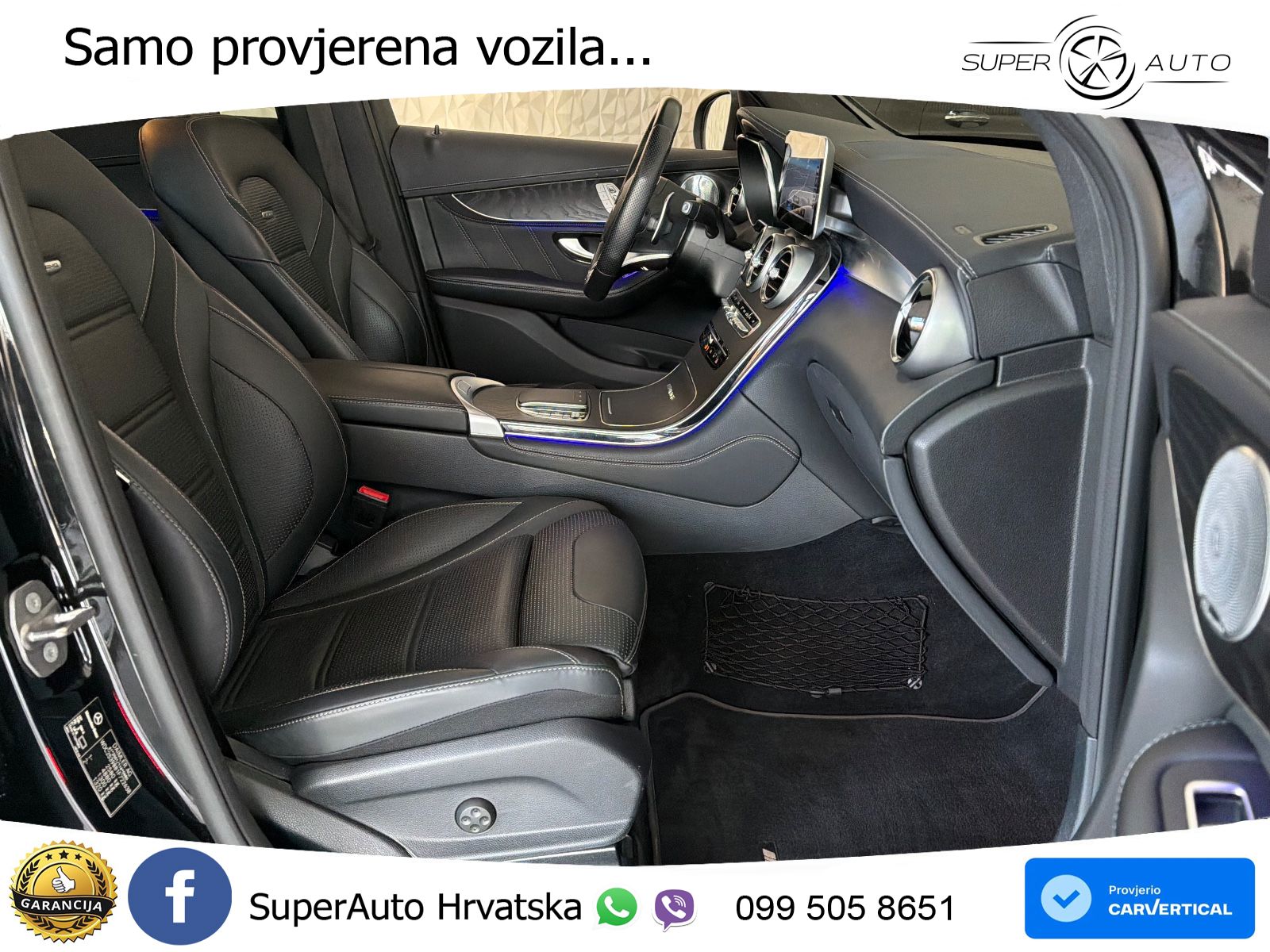 Mercedes AMG GLC 63 V8 (476 KS) 4MATIC+ MCT LED+GR SJED+ACC