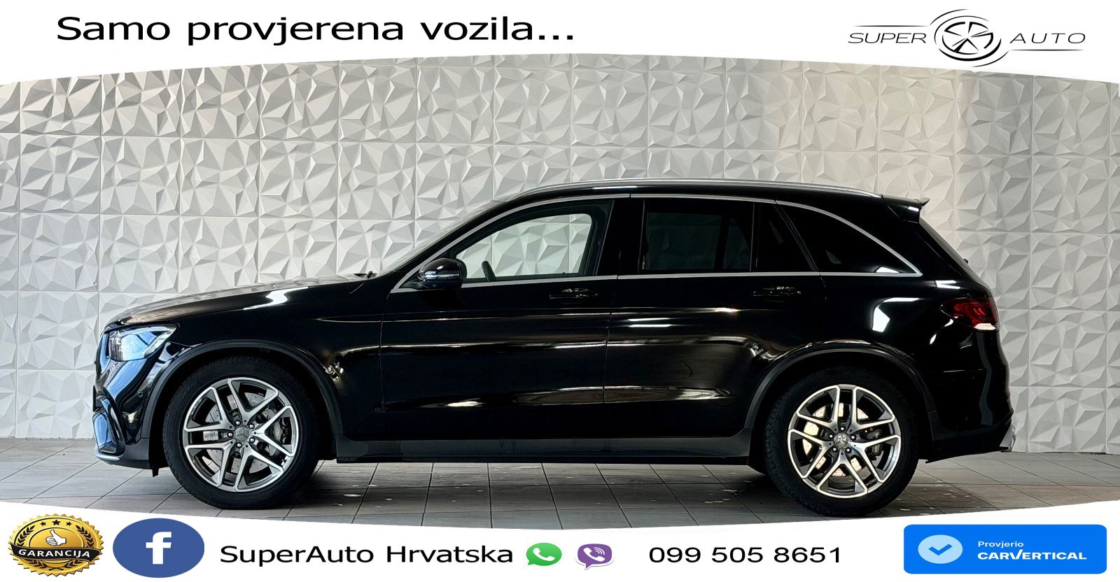 Mercedes AMG GLC 63 V8 (476 KS) 4MATIC+ MCT LED+GR SJED+ACC