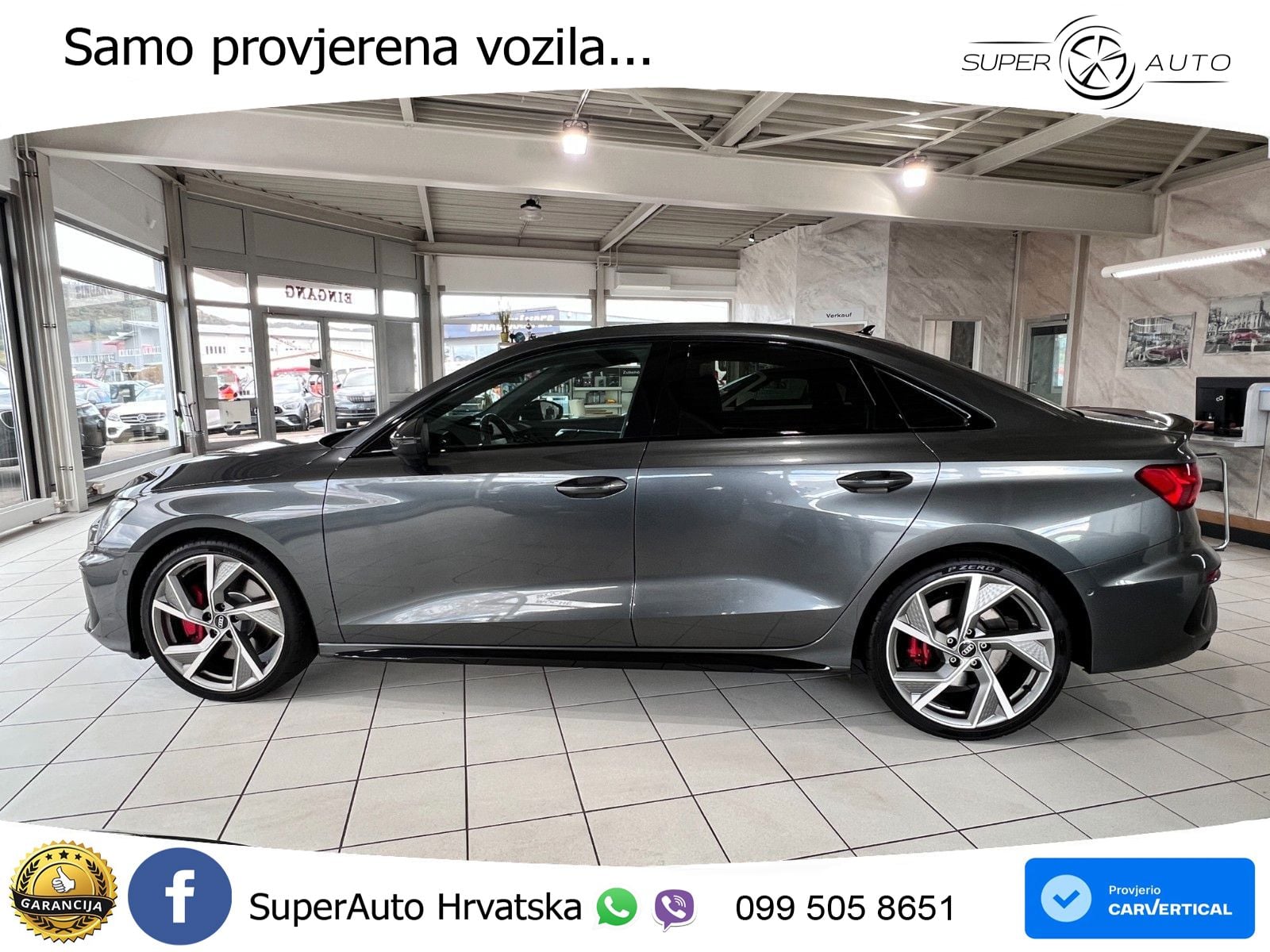 Audi S3 Limuzina 2.0 TFSI (310 KS) quattro S tronic LED+GR SJED+ACC