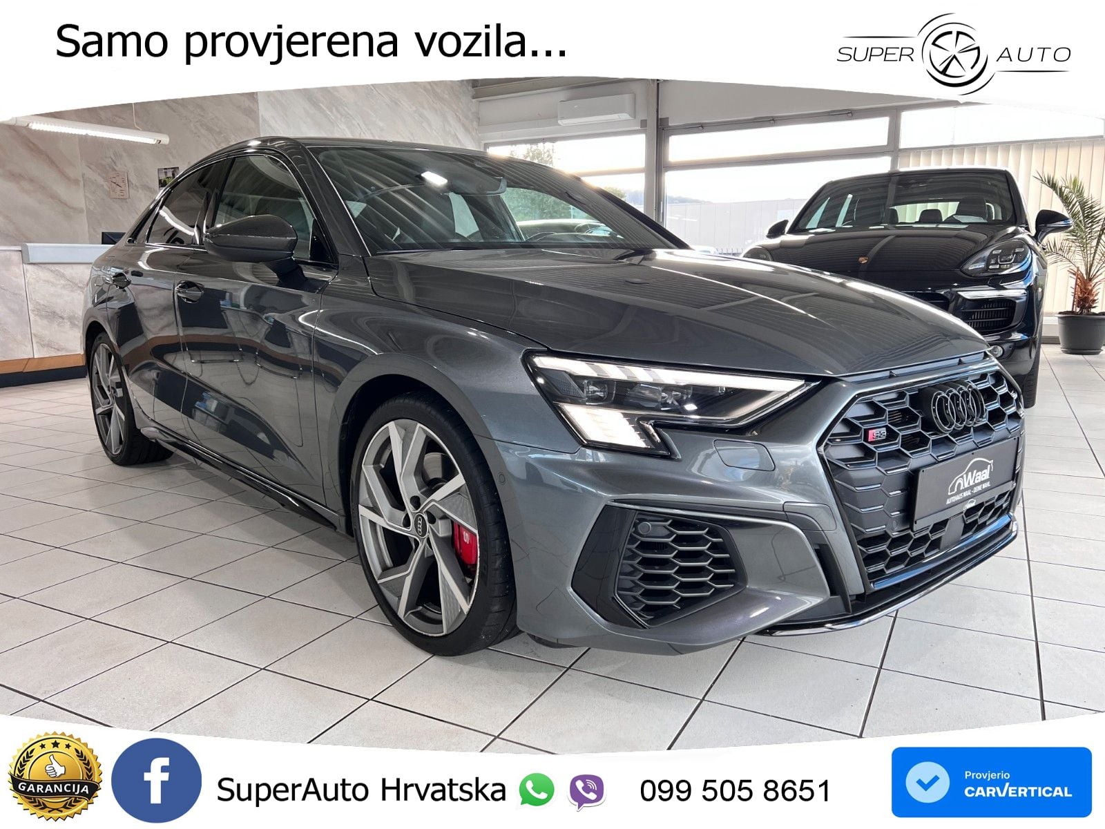 Audi S3 Limuzina 2.0 TFSI (310 KS) quattro S tronic LED+GR SJED+ACC