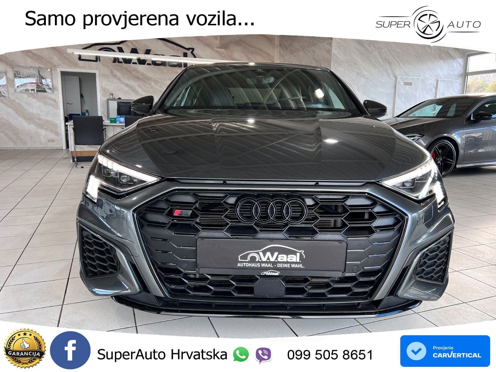 Audi S3 Limuzina 2.0 TFSI (310 KS) quattro S tronic LED+GR SJED+ACC