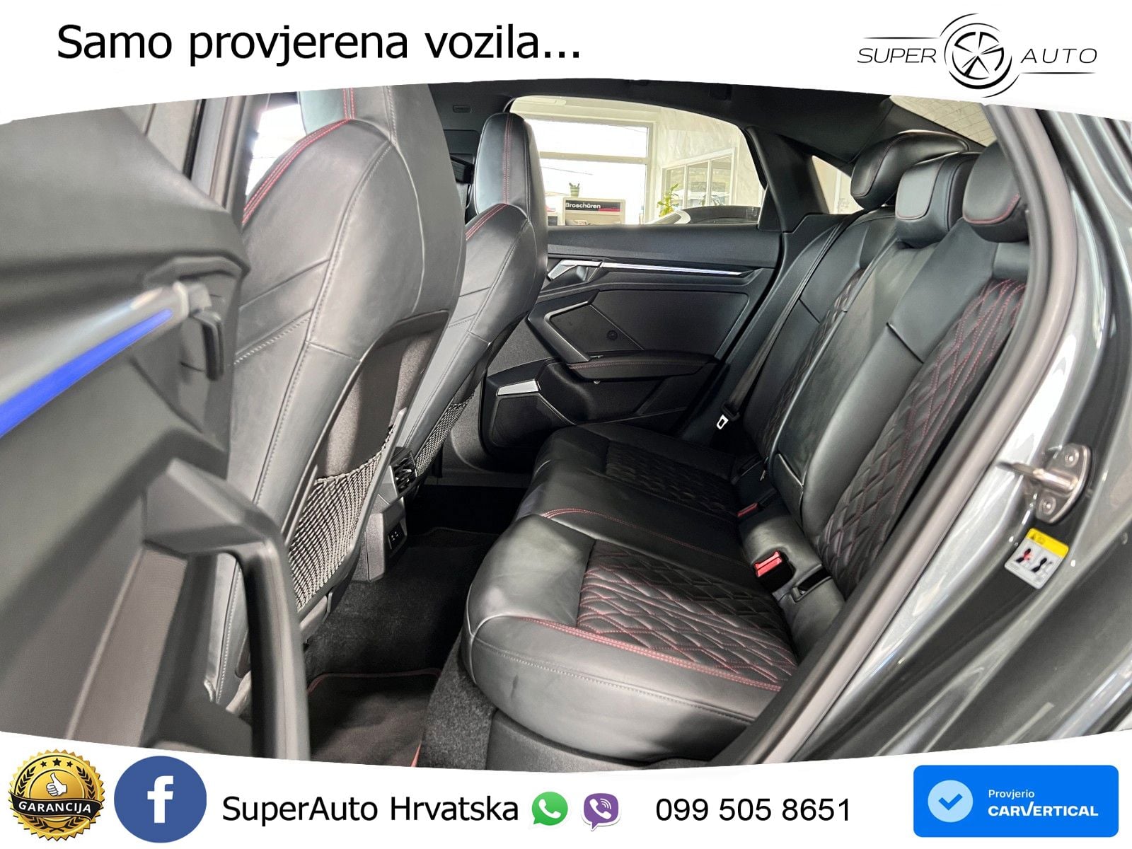 Audi S3 Limuzina 2.0 TFSI (310 KS) quattro S tronic LED+GR SJED+ACC