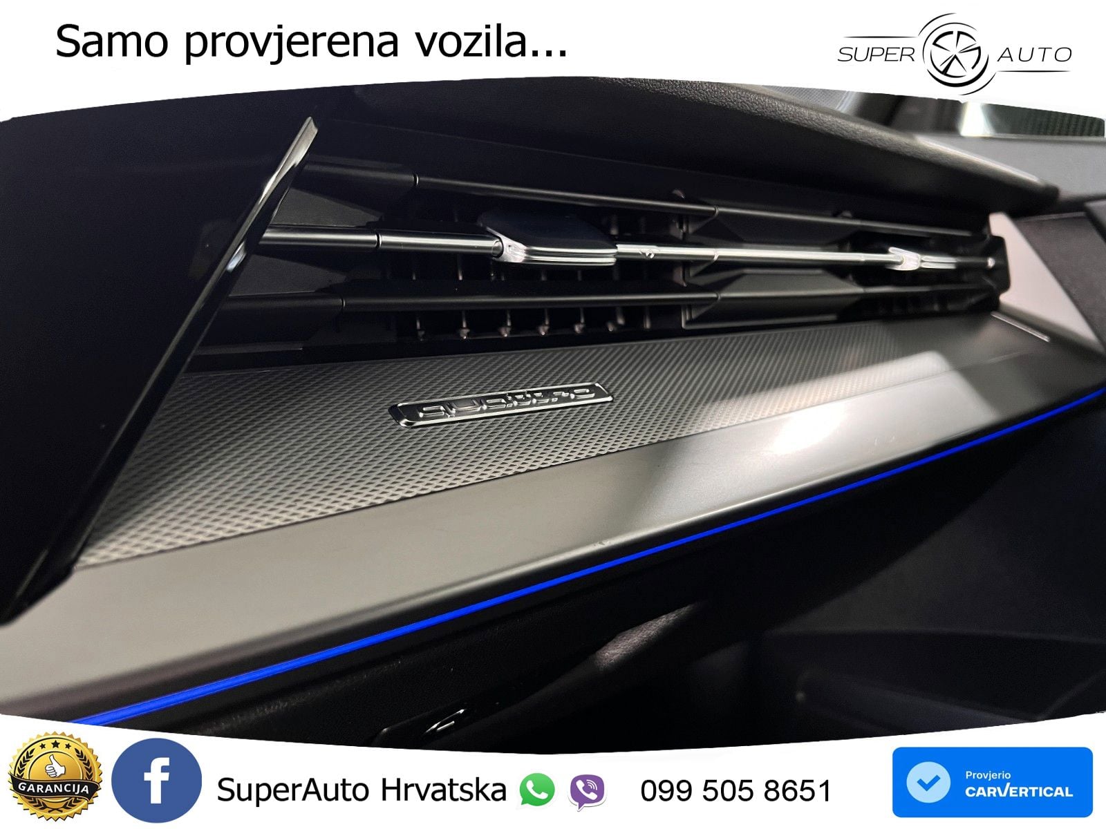 Audi S3 Limuzina 2.0 TFSI (310 KS) quattro S tronic LED+GR SJED+ACC